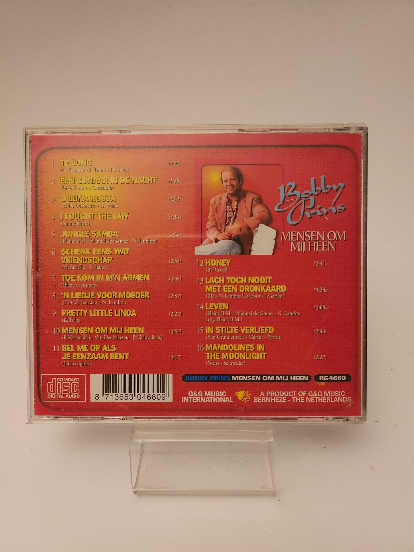 Bobby Prins: Mensen om Me Heen CD
