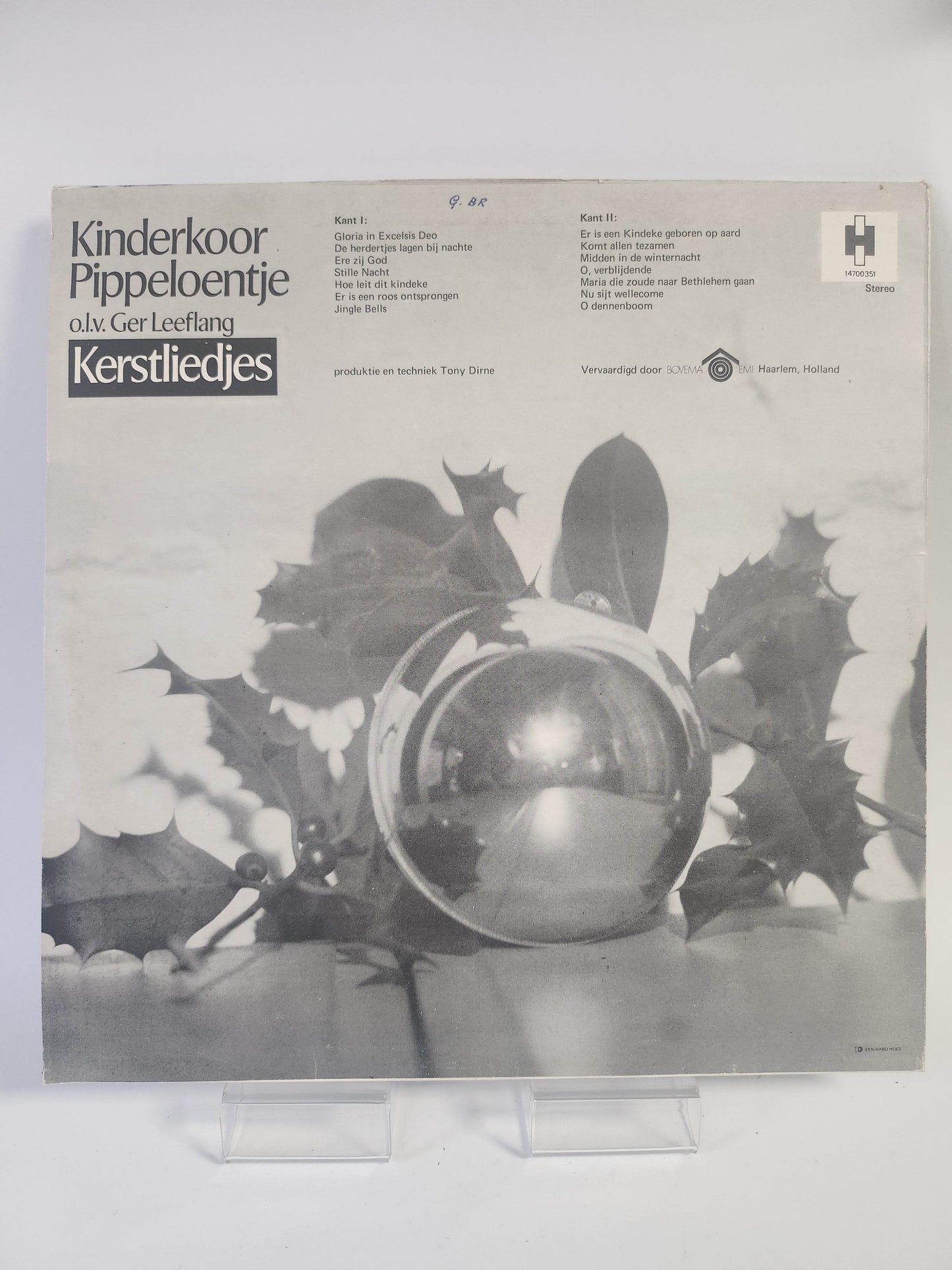 Kinderkoor Pippeloentje: Kerstliedjes LP Vinyl - Feniks Gameshop