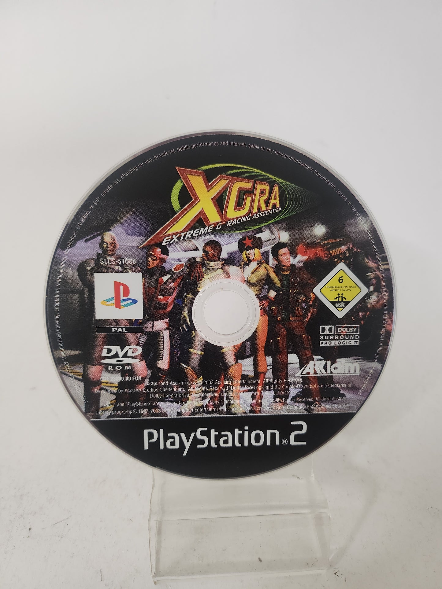 XGRA: Extreme G Racing Association (Disc Only) PlayStation 2