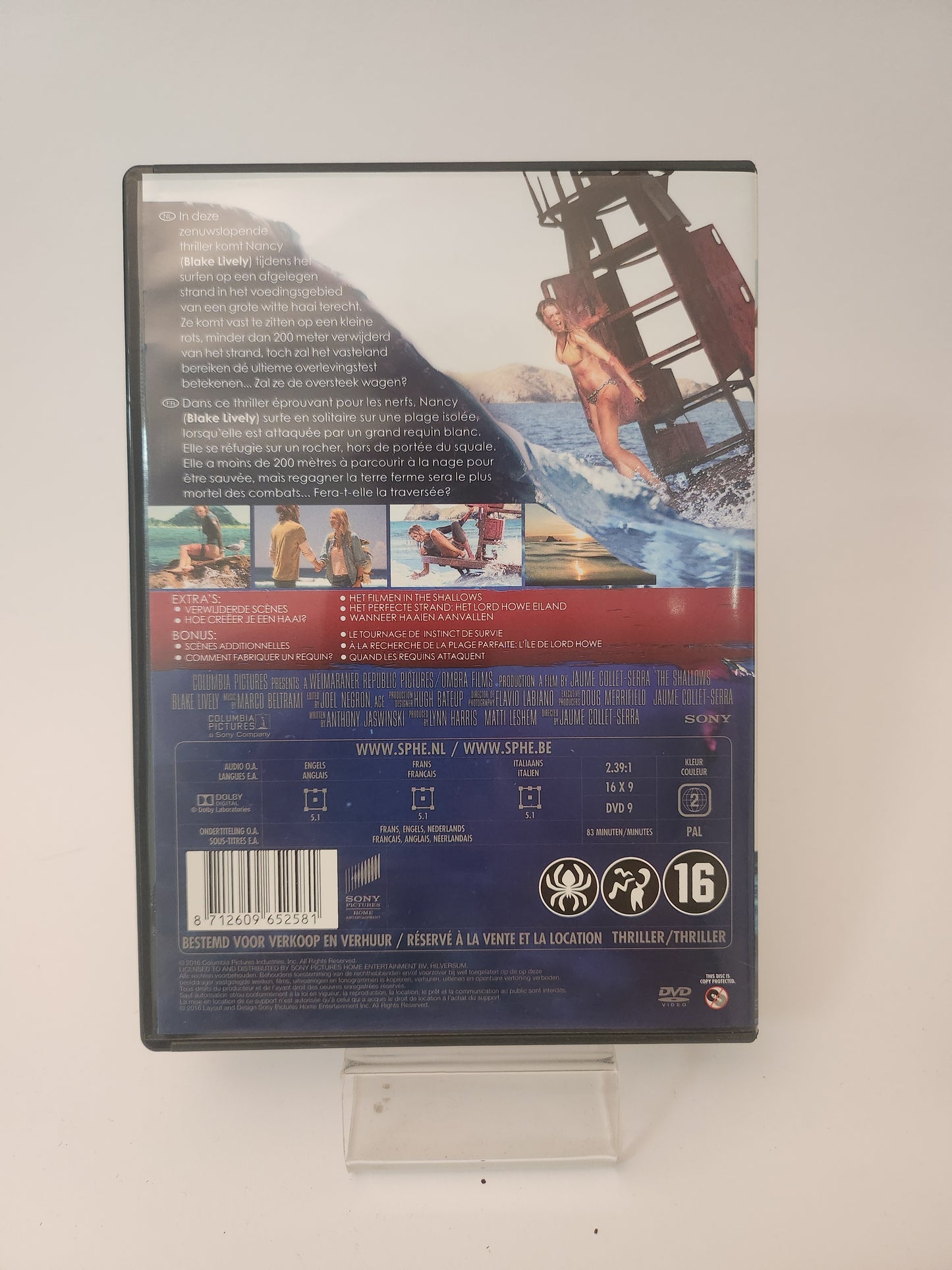 Shallows: Instinct de Survie DVD