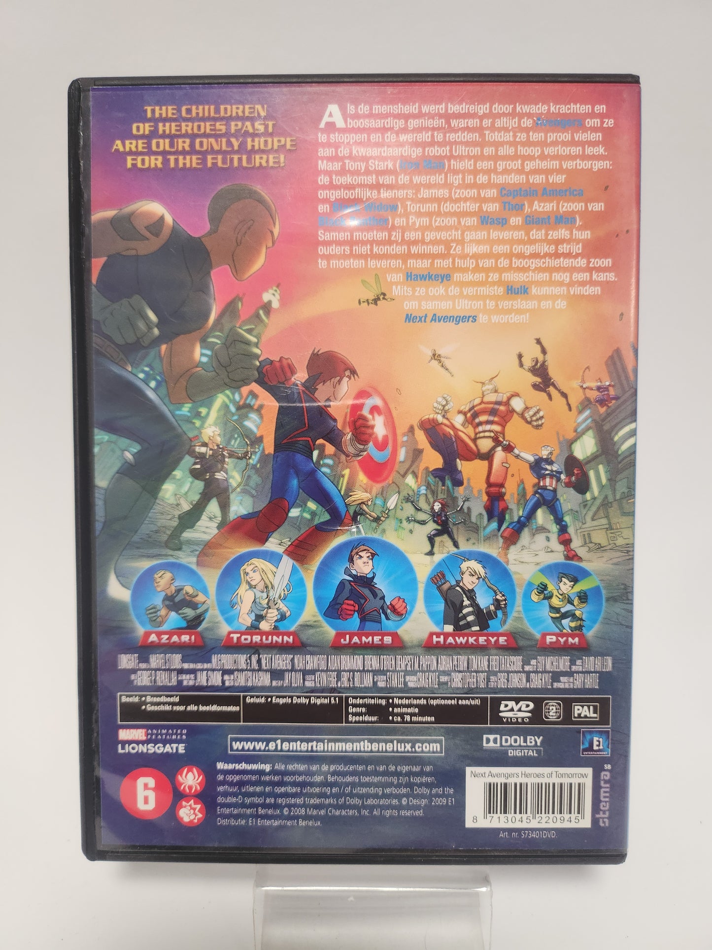 Next Avengers: Heroes of Tomorrow DVD Kids