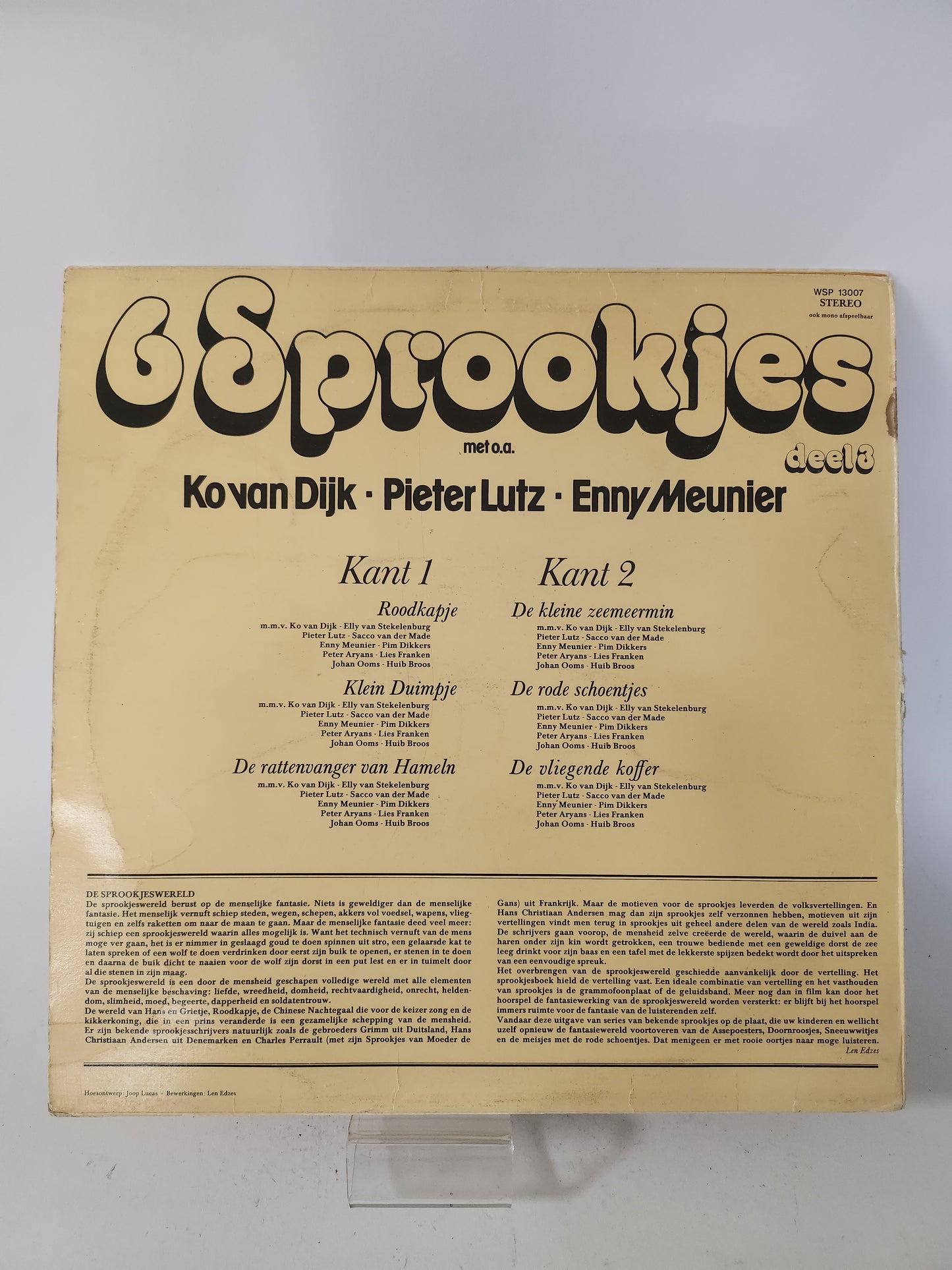 6 Sprookjes Deel 3 LP Vinyl