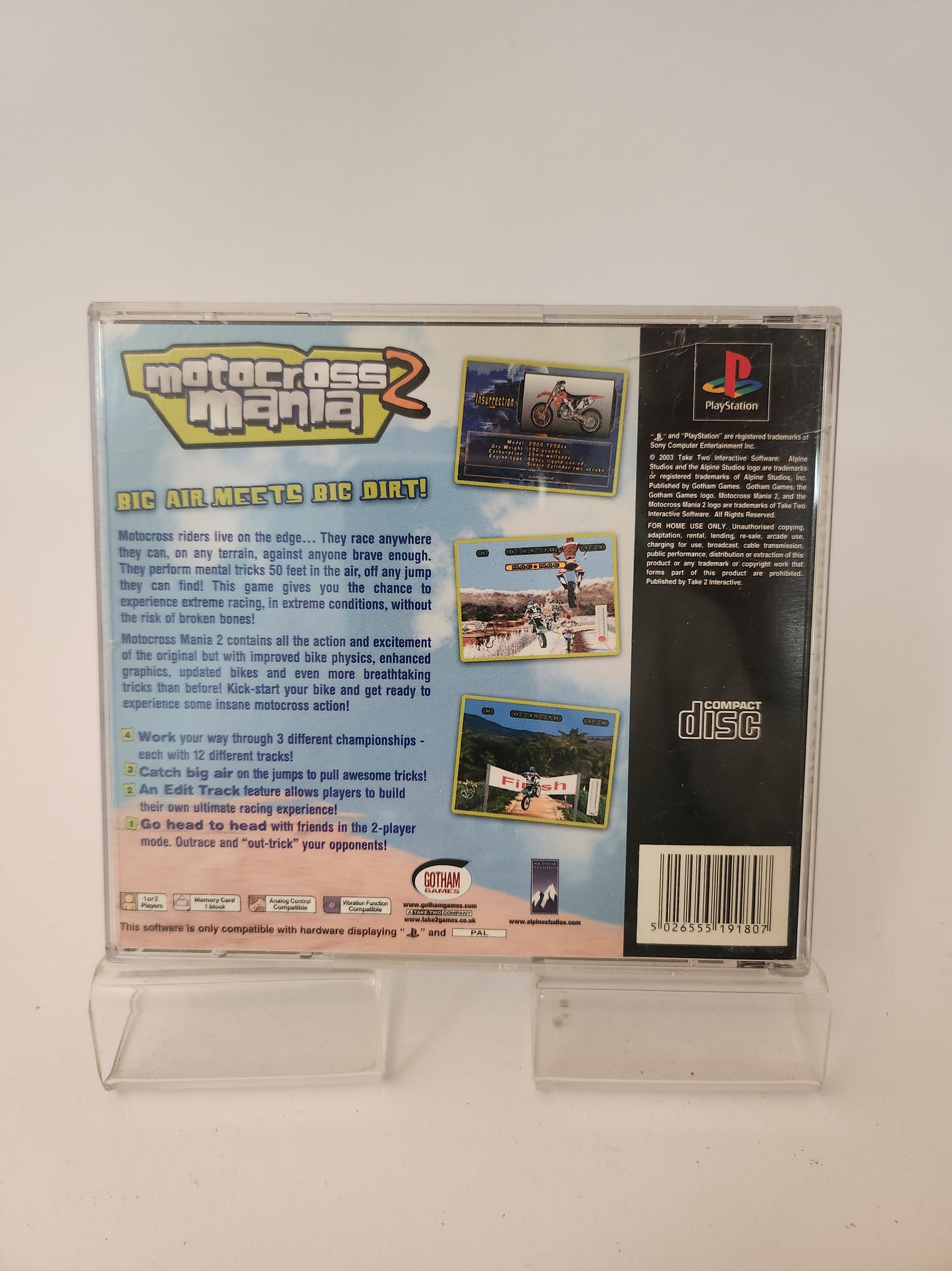 Motocross Mania 2 Playstation 1