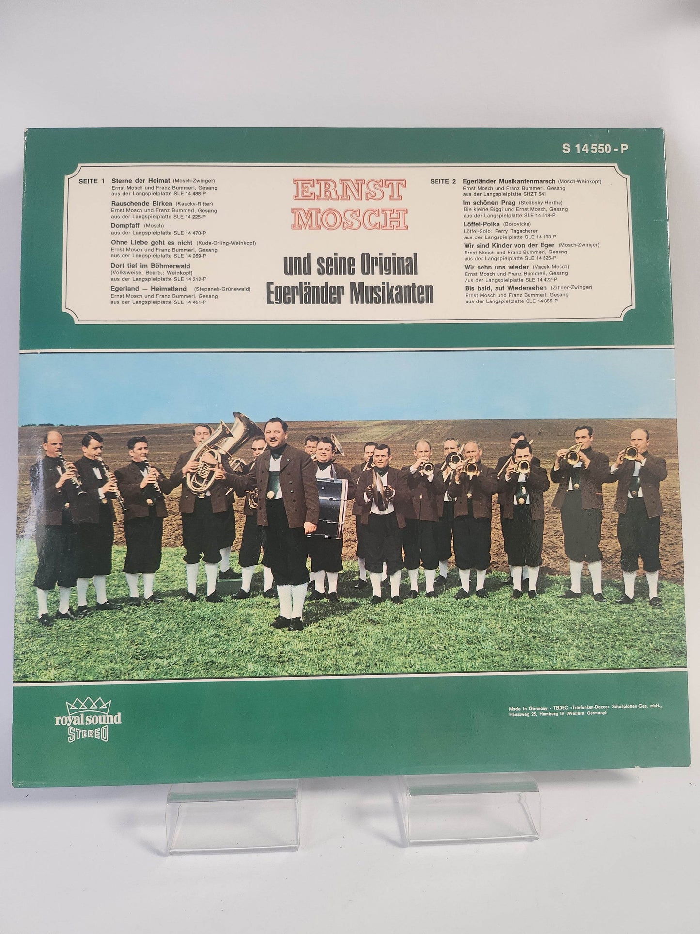 Ernst Mosch und Seine Original Egerländer Musikanten LP Vinyl - Feniks Gameshop