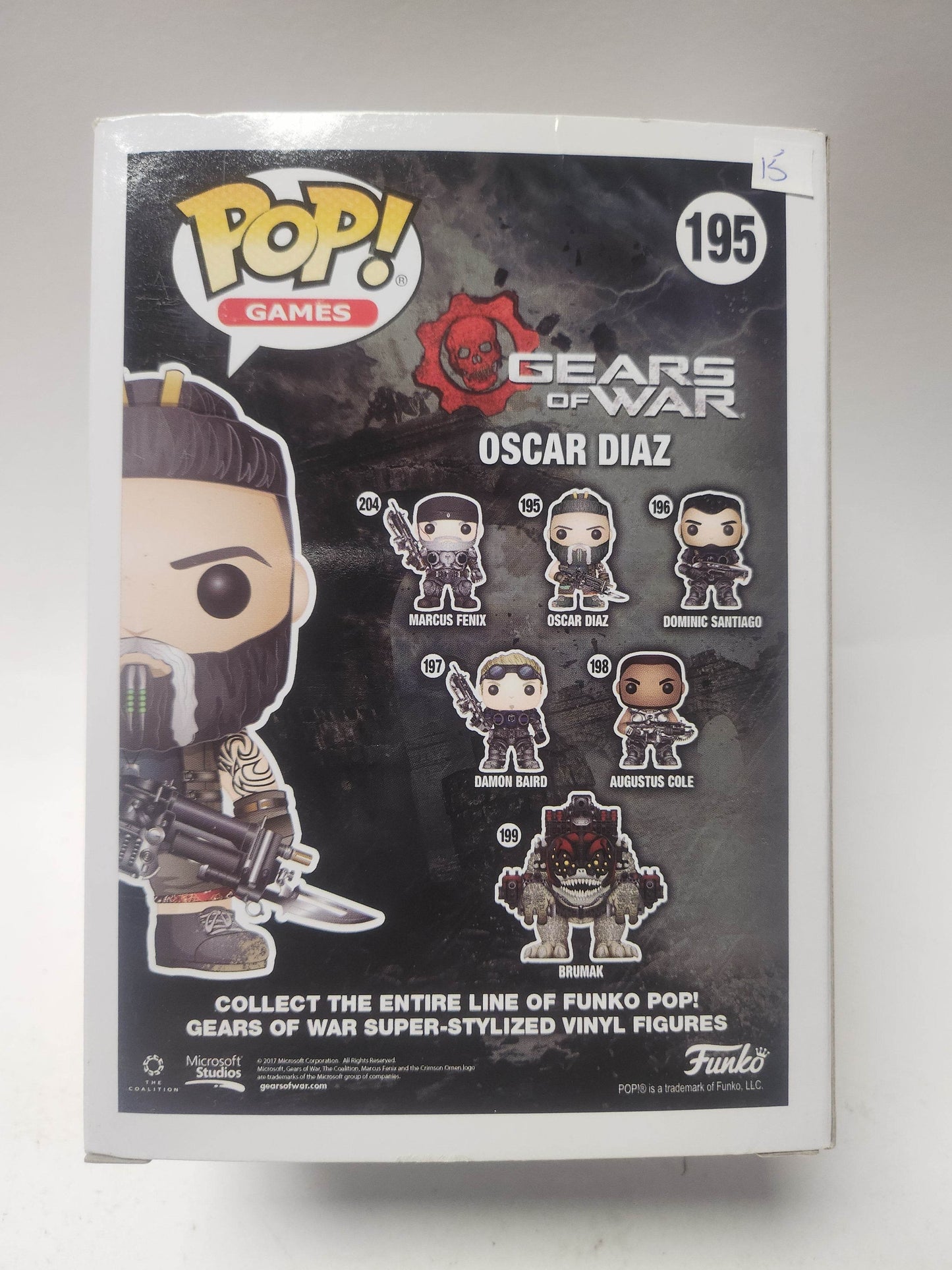 Oscar Diaz Gears of War 195 geseald - Feniks Gameshop