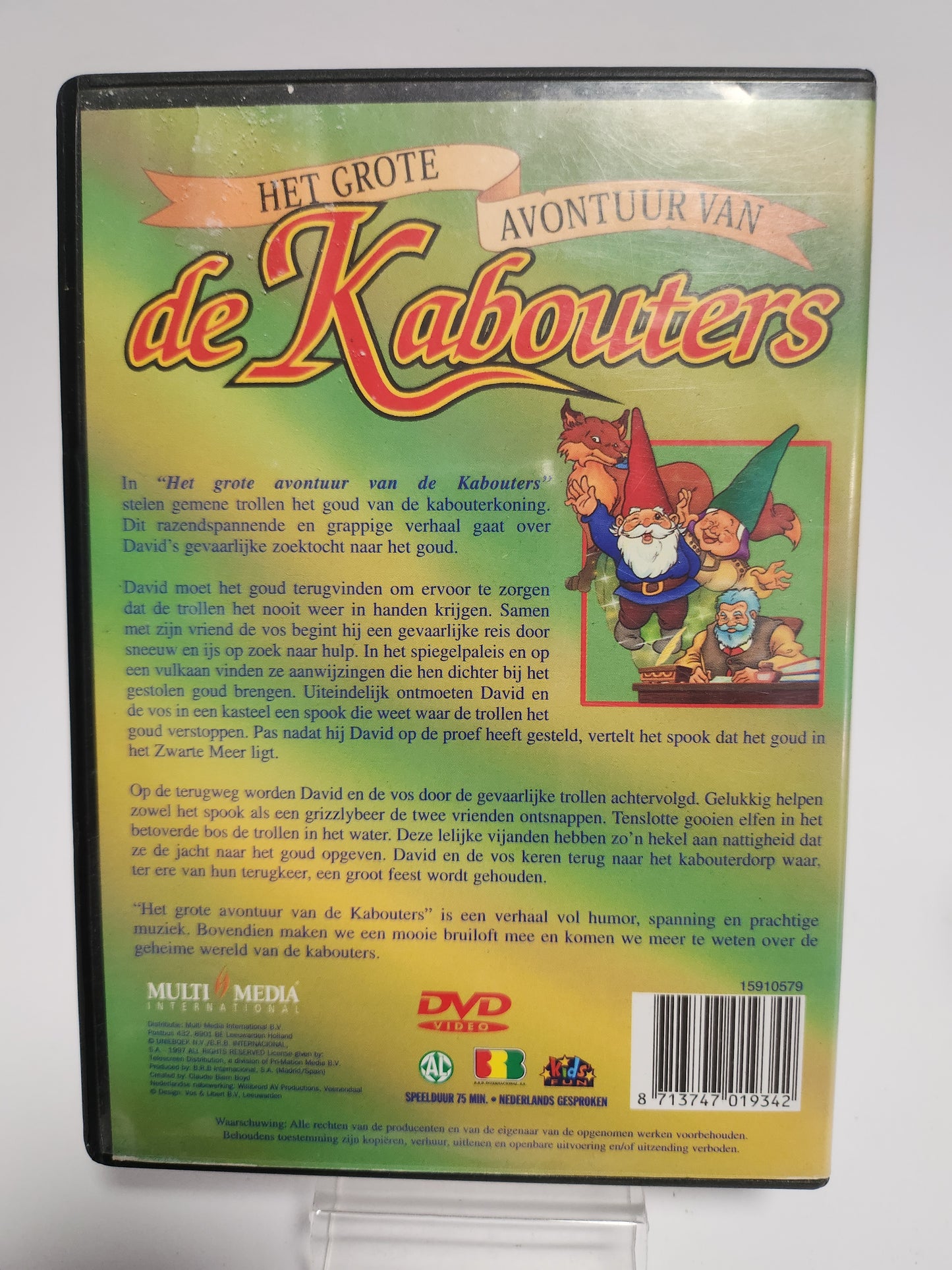 Kabouters: het Grote Avontuur van Dvd Kids