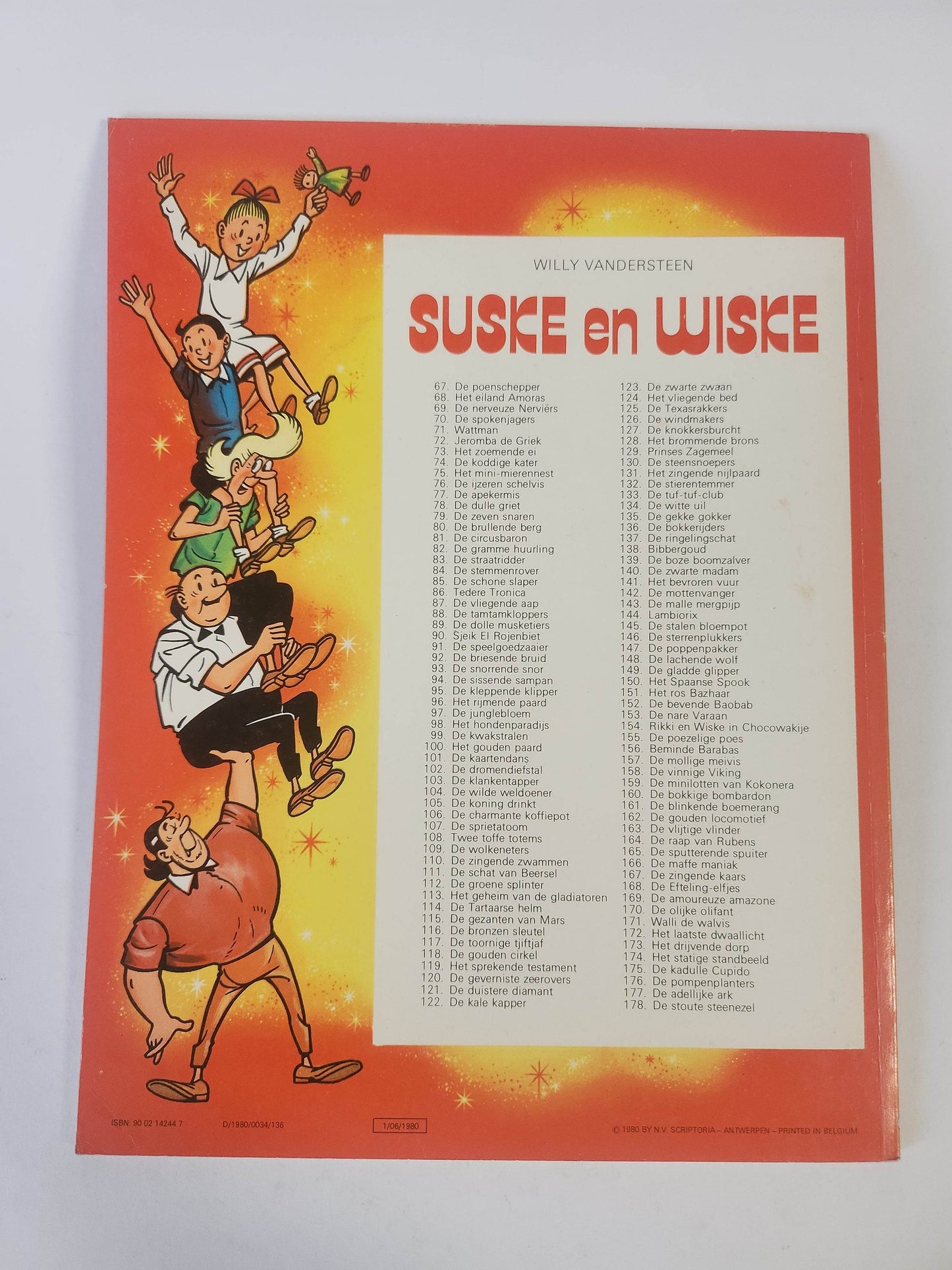 178: de Stoute Steenezel Suske en Wiske - Feniks Gameshop