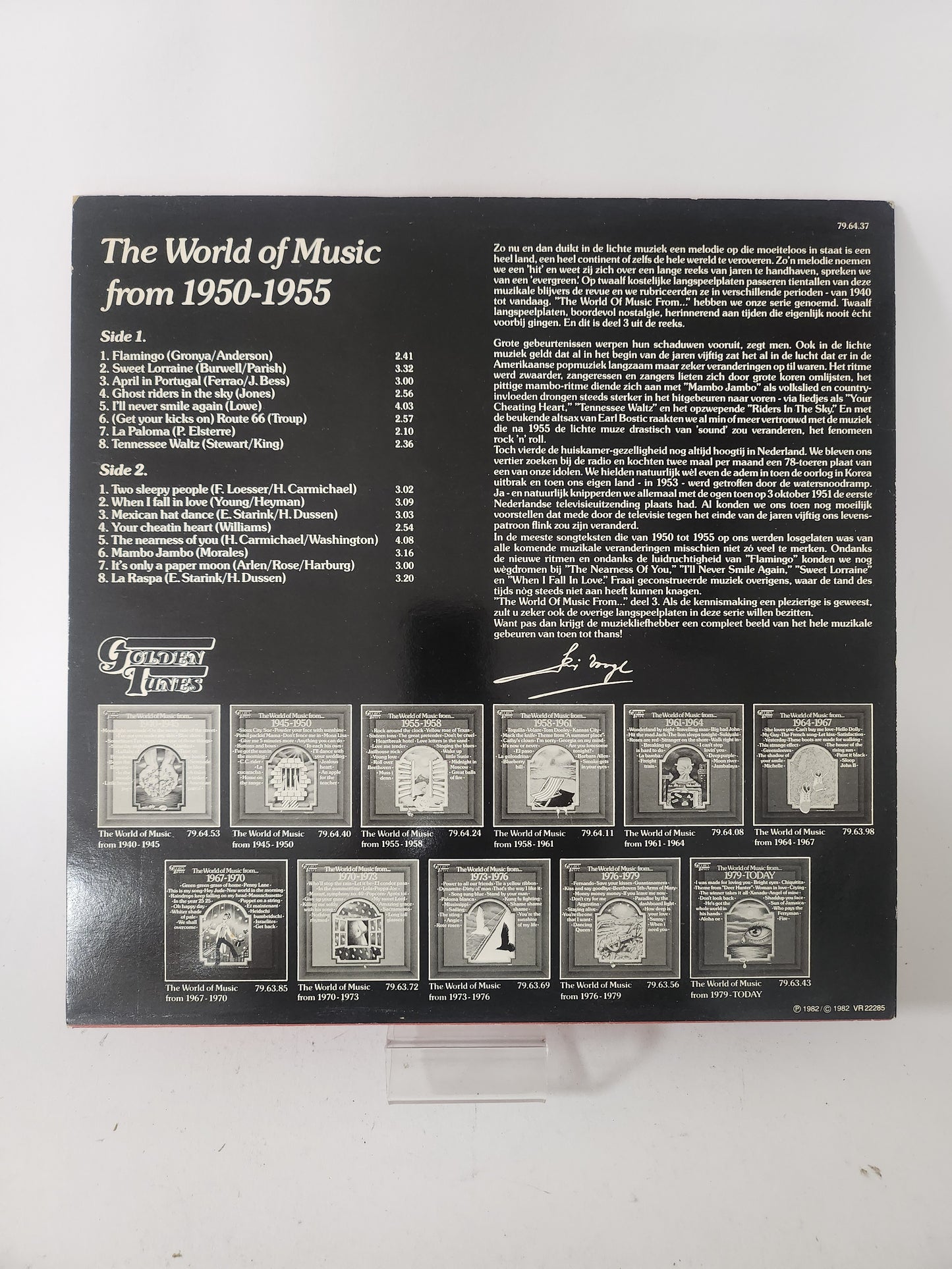 World of Music 1950-1955 LP Vinyl