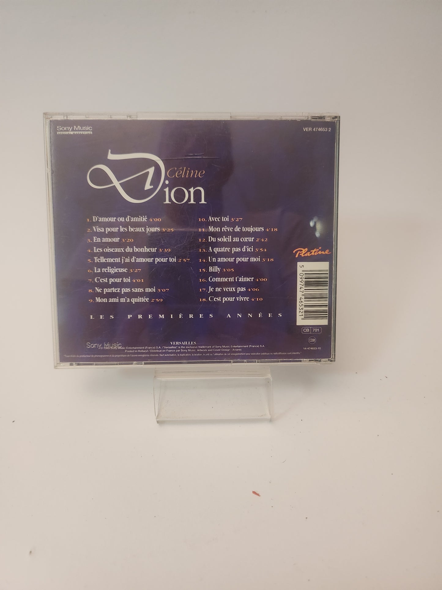 Celine Dion: Les Premières Annees CD