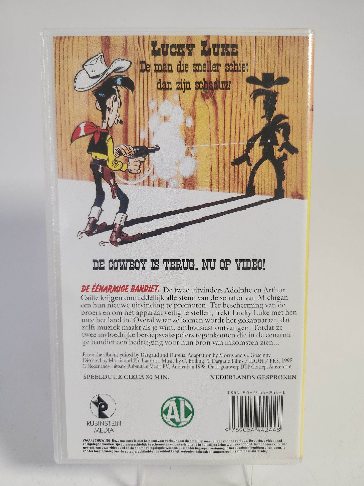 Lucky Luke: de Eenarmige Bandiet VHS Kids - Feniks Gameshop