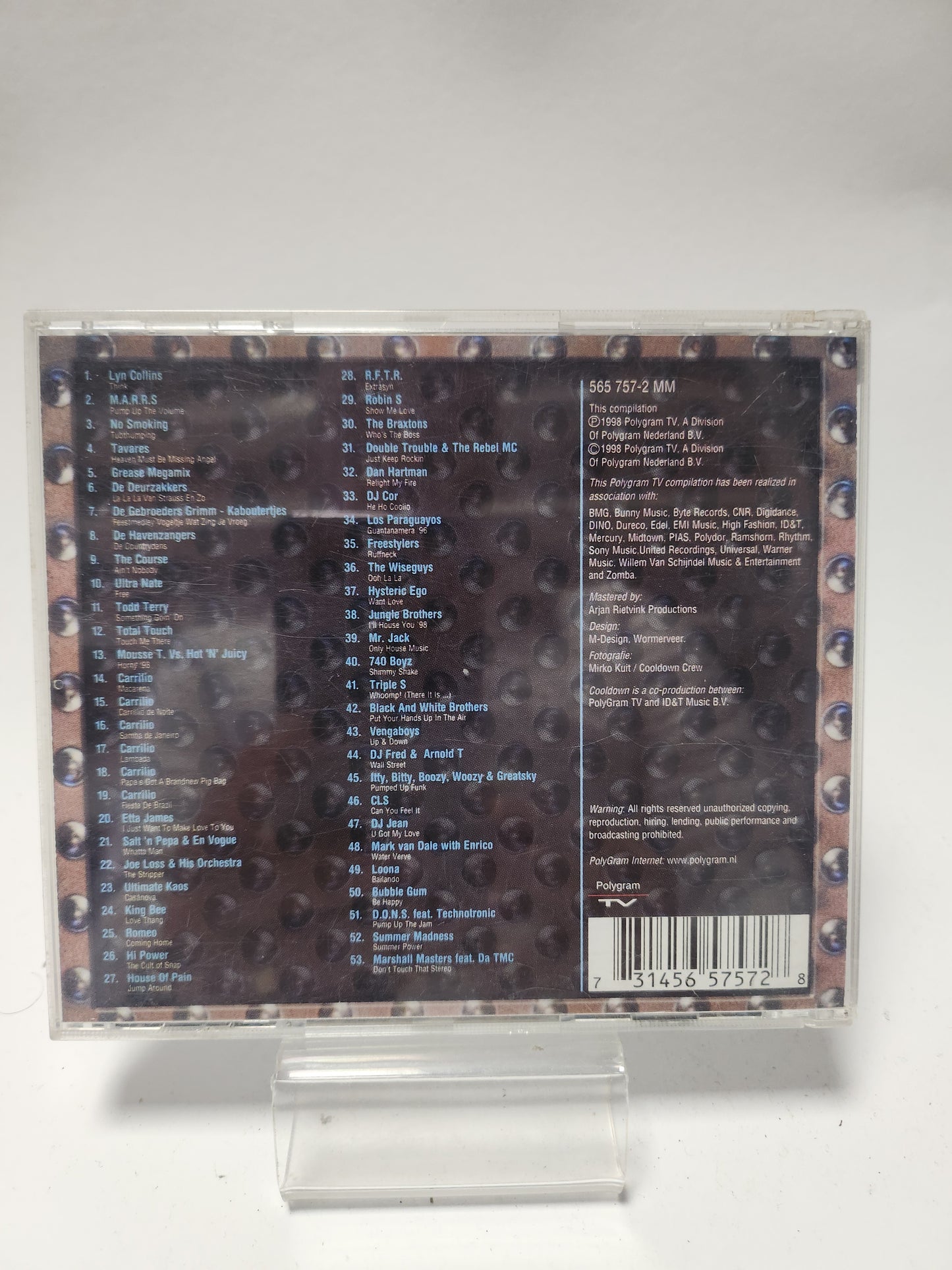 Cooldown Cafe 2: the Ultimate Party Mix CD