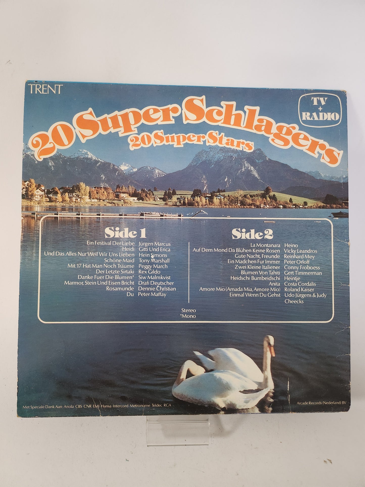 20 Super Schlagers LP Vinyl