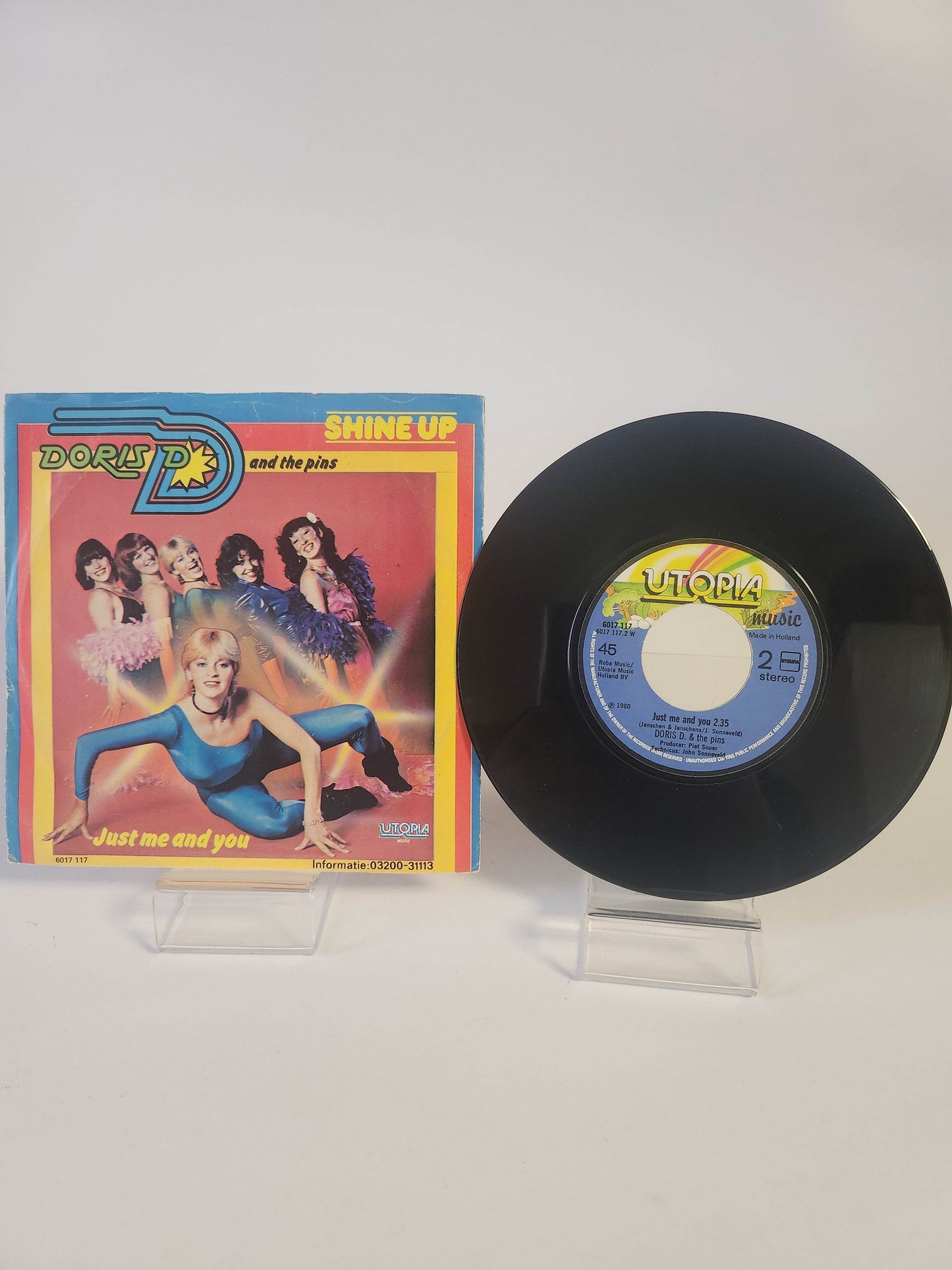 Doris D and the Pins: Just me and You Single Vinyl - Feniks Gameshop