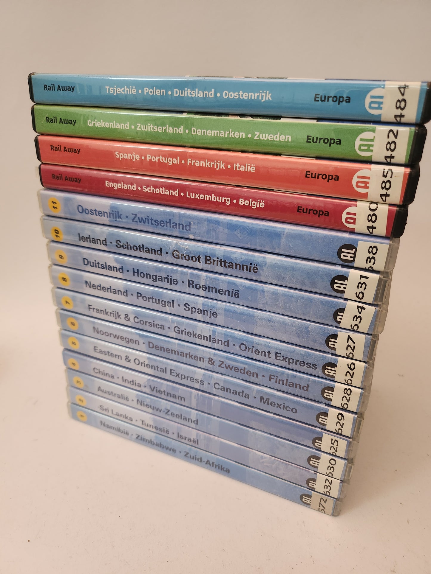 Rail Away: 15 Delen DVD Box