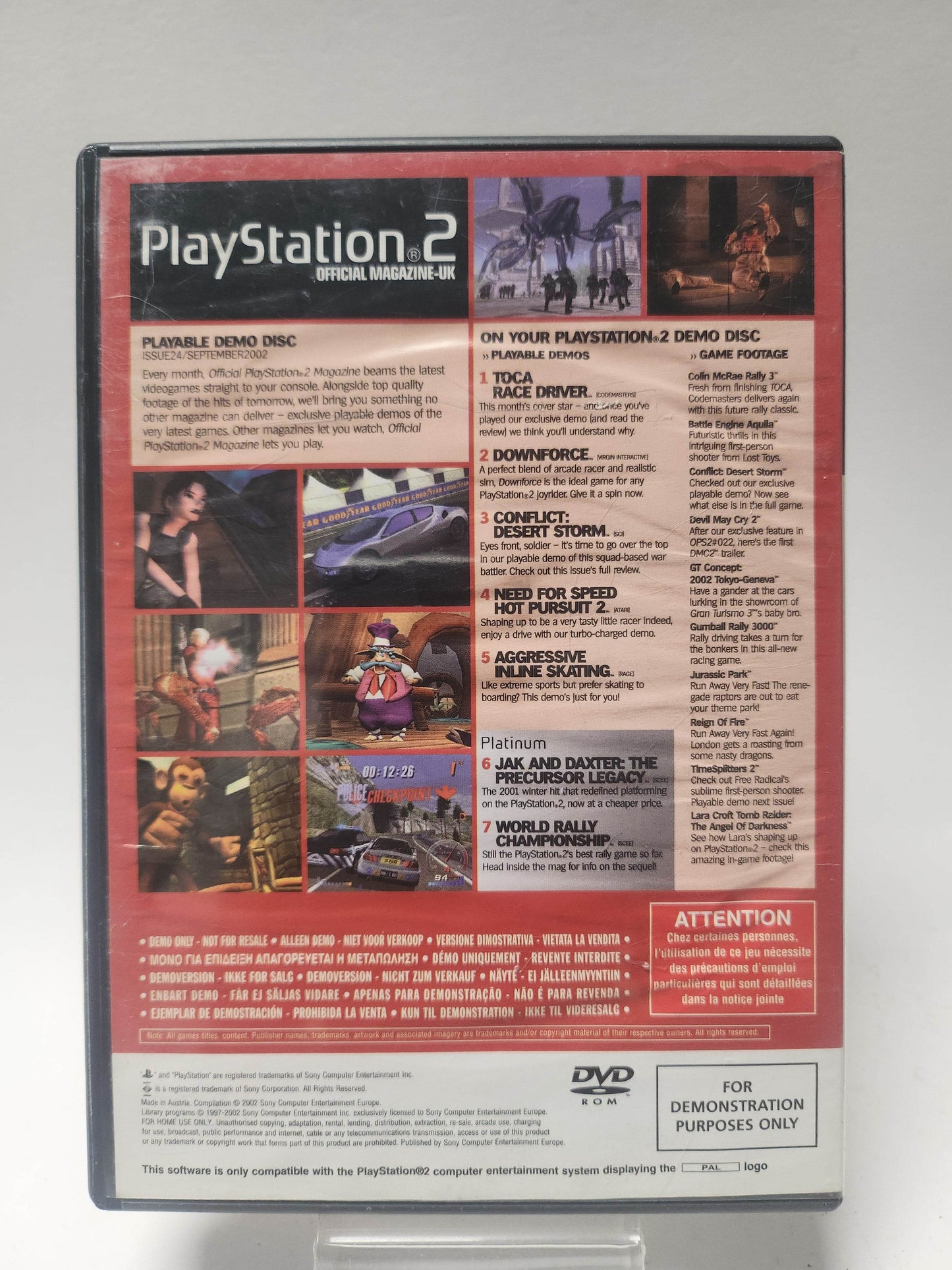 Ops2m Demo 24 Eur Playstation 2 - Feniks Gameshop