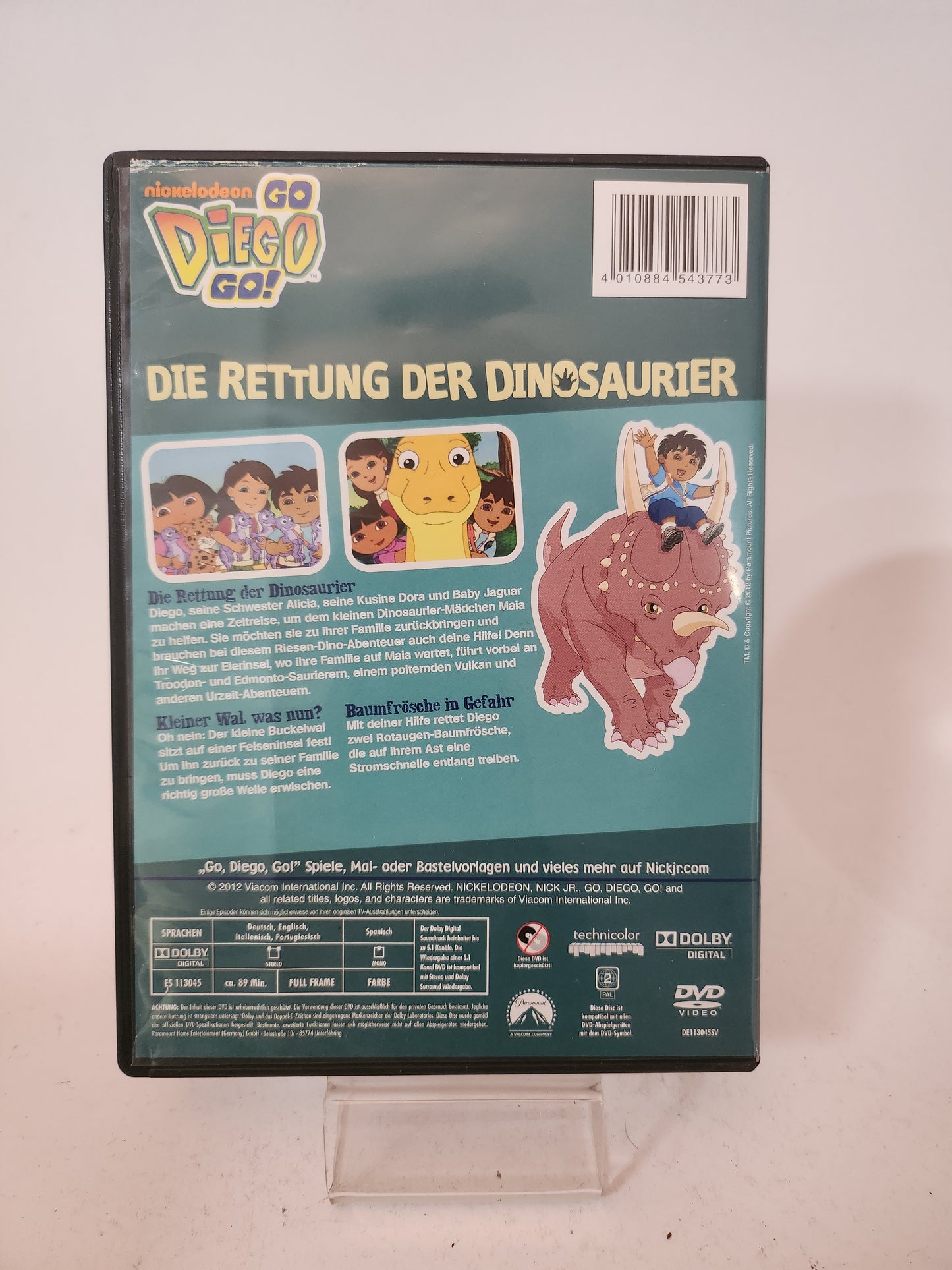 Die Rettung der Dinosauriër Dvd Kids