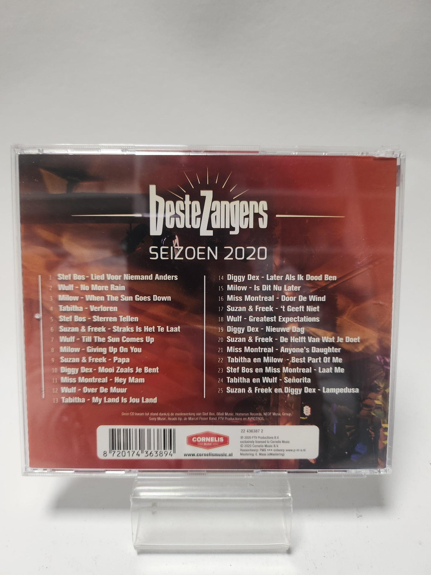 Beste Zangers Seizoen 2020 CD