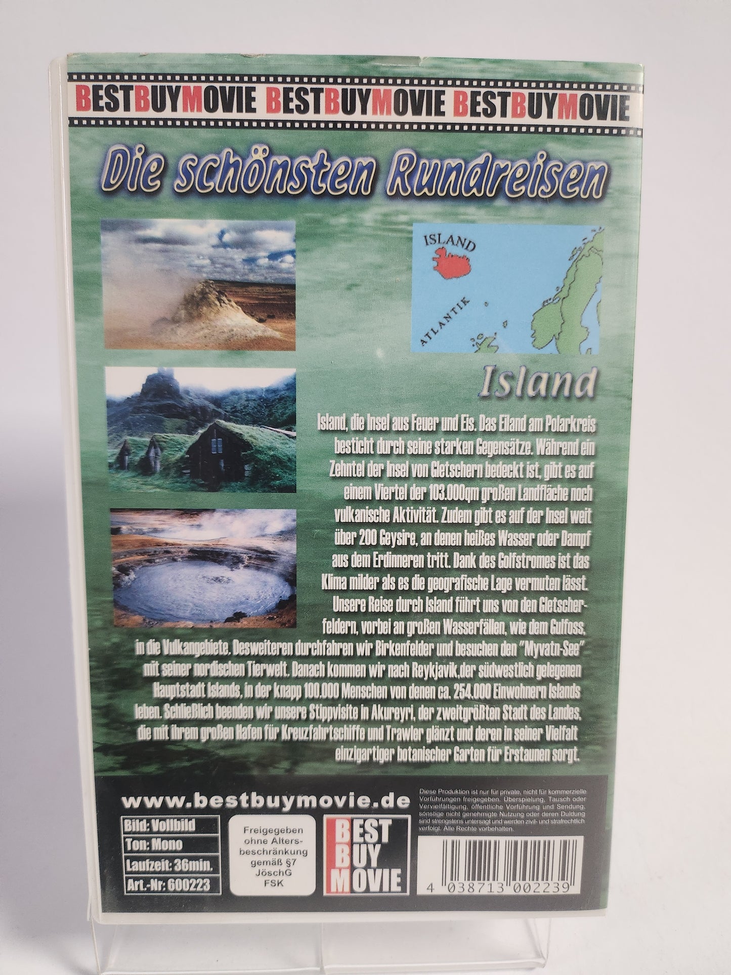 Die Schönsten Rundreisen "Island" VHS