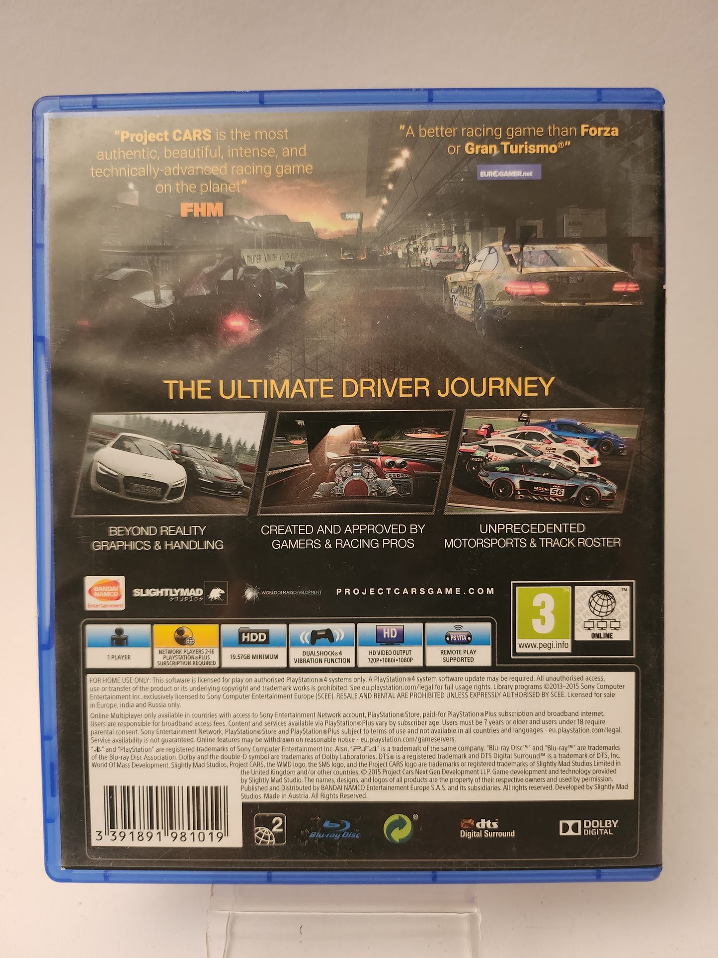 Project Cars (No Book) PlayStation 4