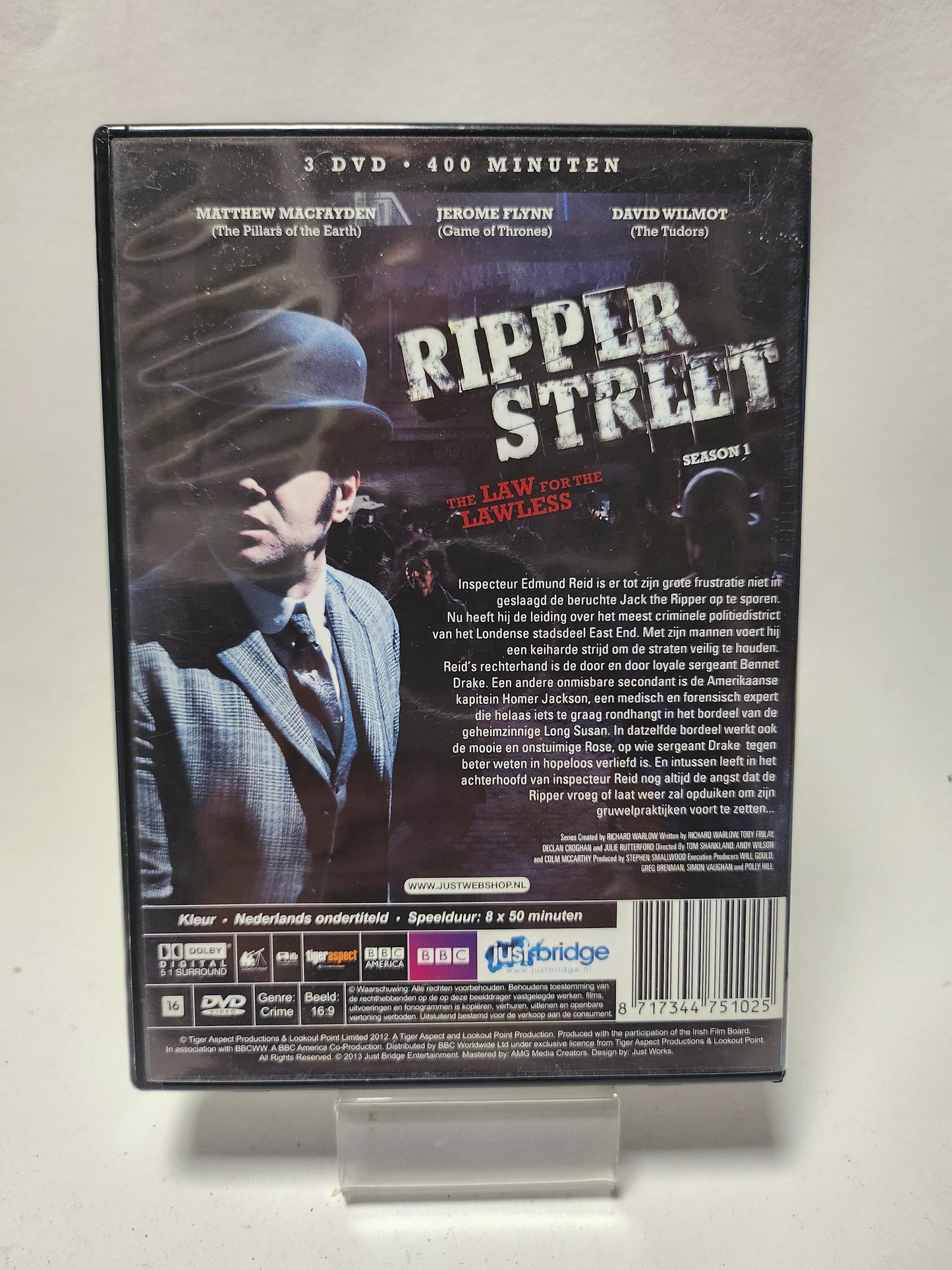 Ripper Street Season 1 Dvd Box