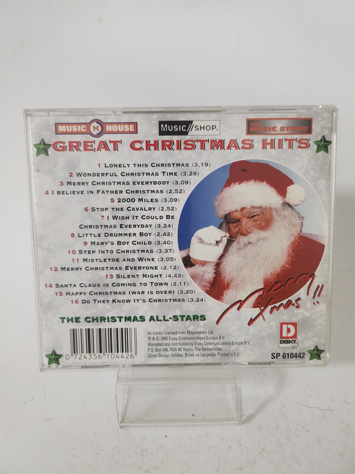 Great Christmas Hits: the Christmas All-stars CD