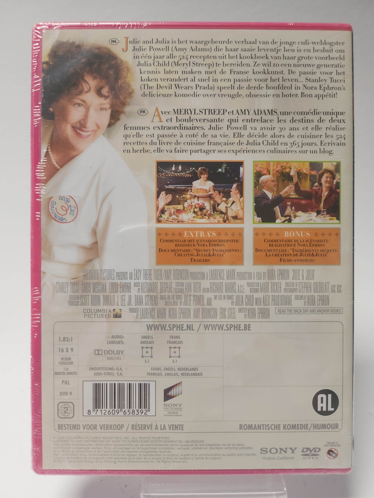 Julie & Julia geseald DVD - Feniks Gameshop