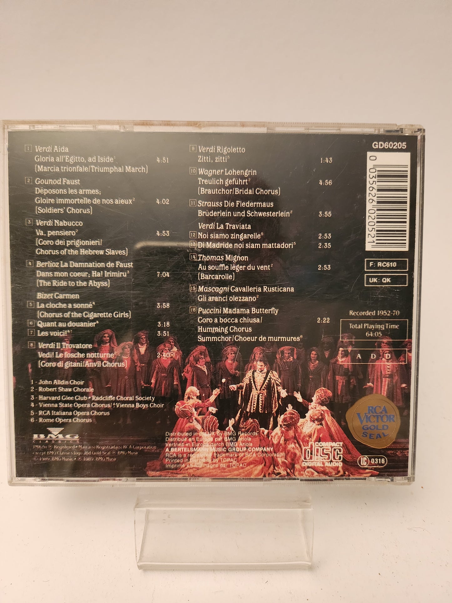 Opera Choruses CD