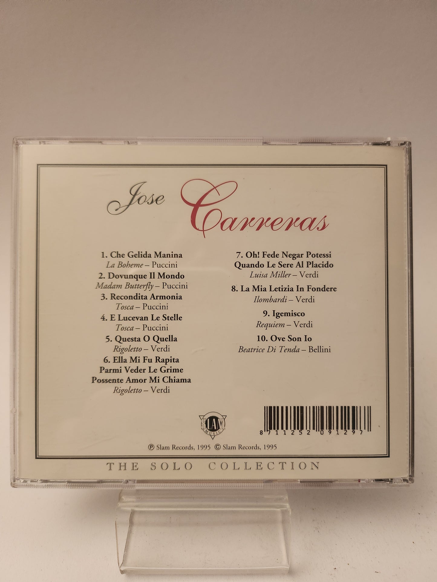 José Carreras: the Solo Collection CD