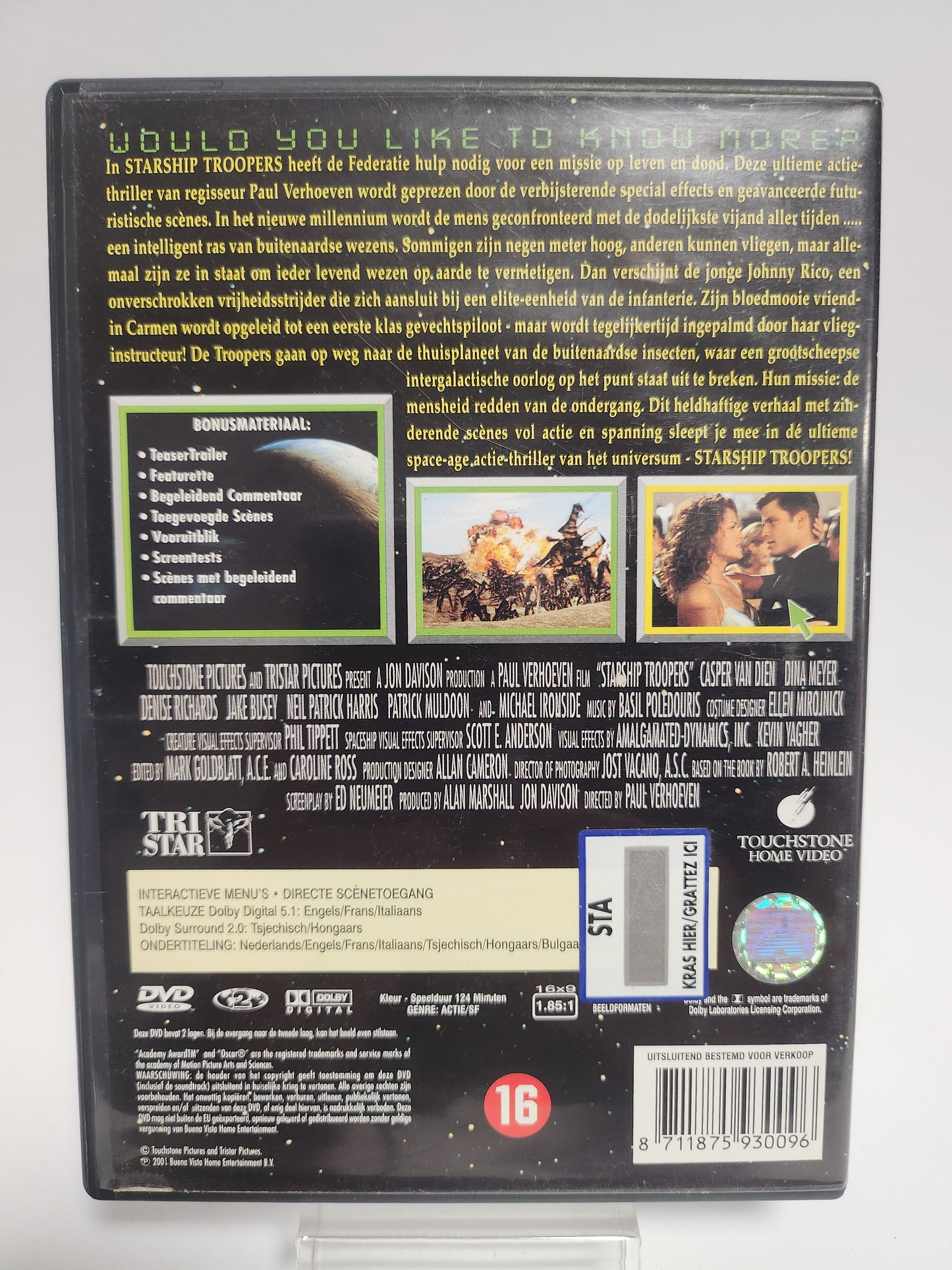 Starship Troopers Dvd