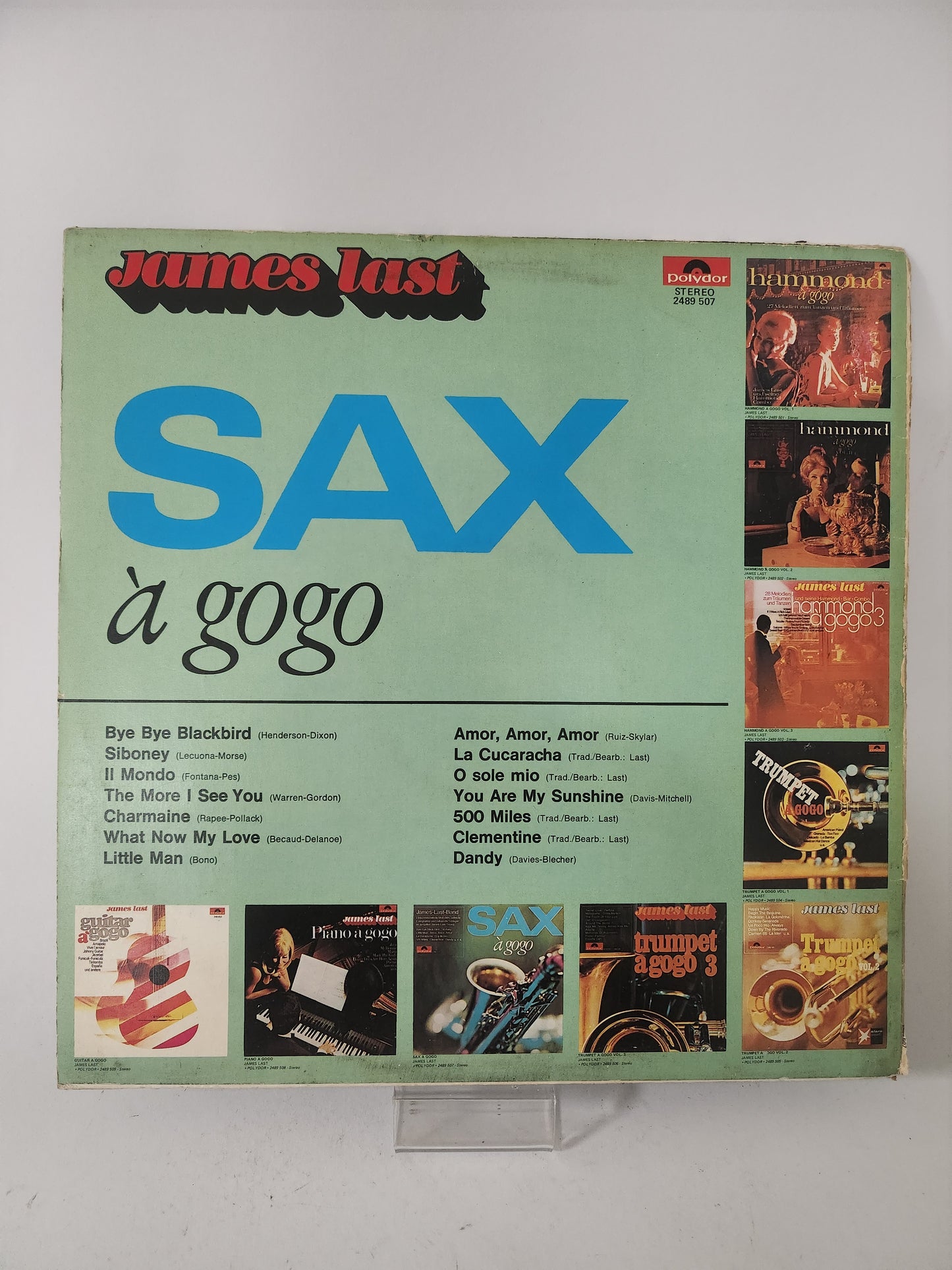 Sax a Gogo: James Last LP Vinyl