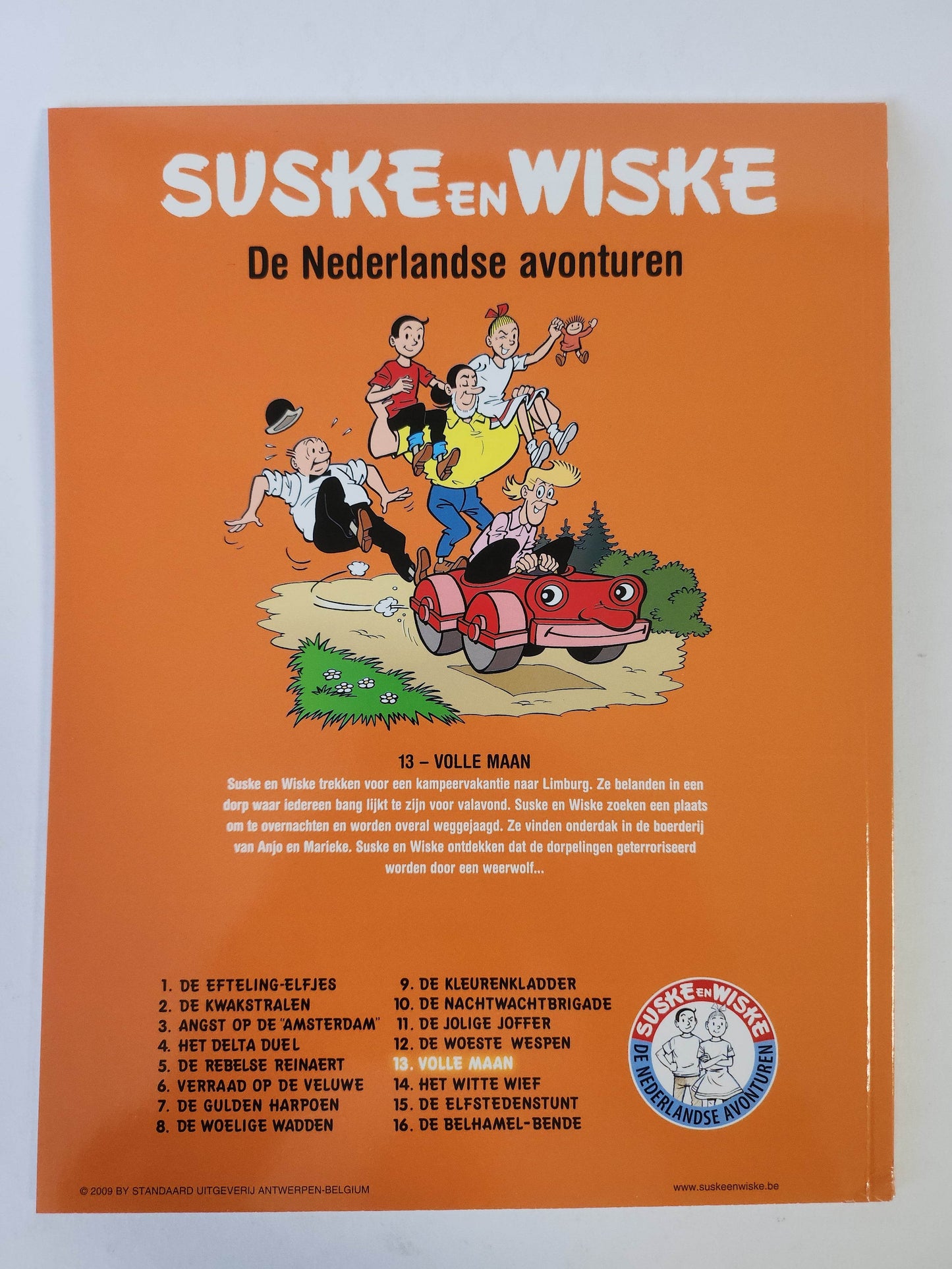 13: Volle Maan Nederlandse Avonturen Suske en Wiske - Feniks Gameshop