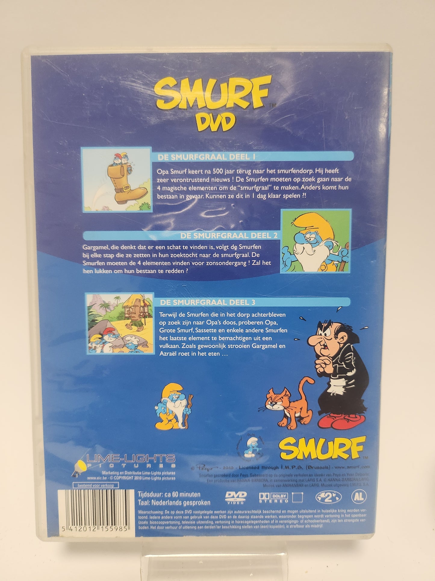 Smurfen: Op Zoek naar de Smurfgraal DVD Kids