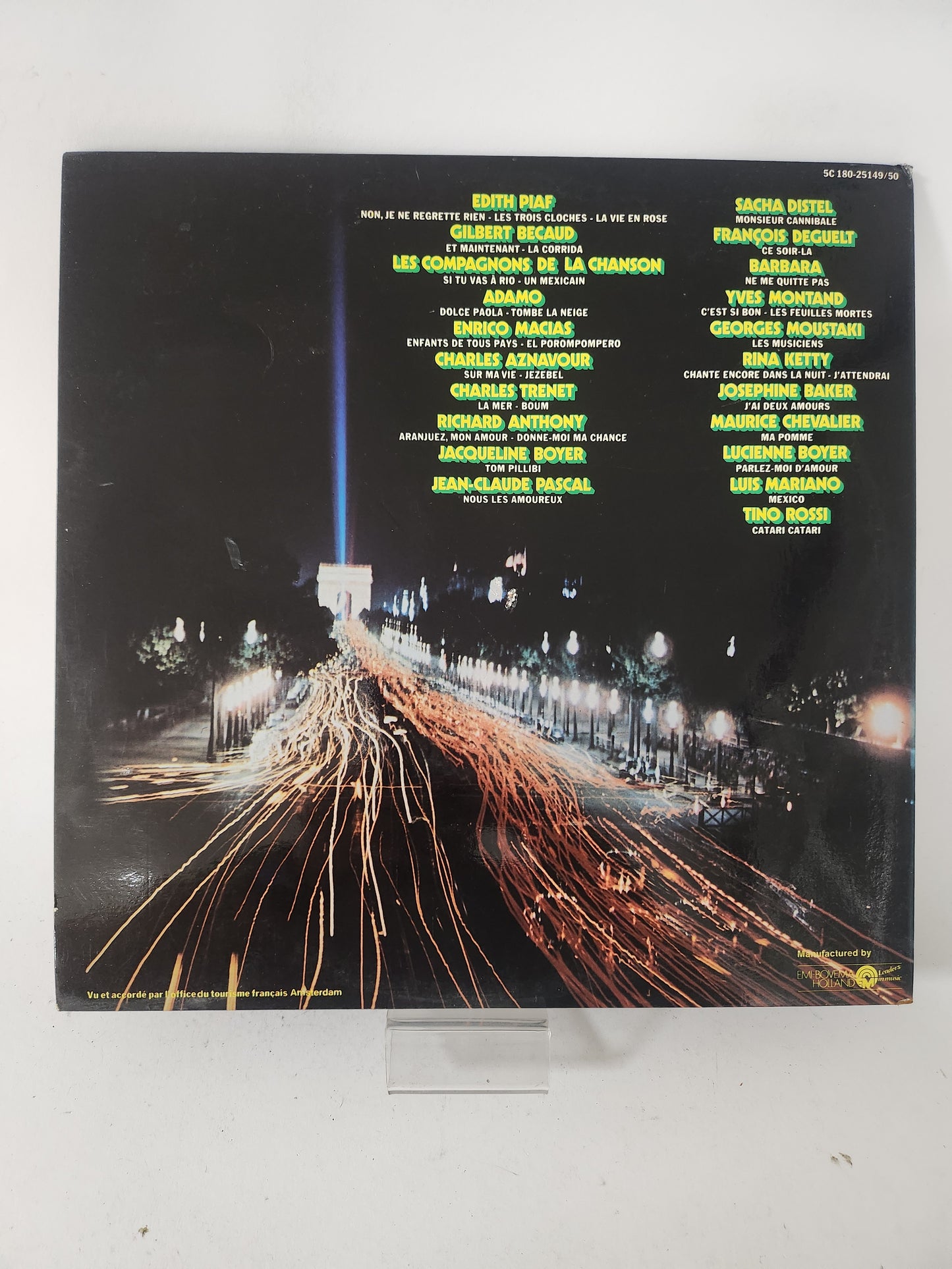Les Chansons Do'r LP Vinyl