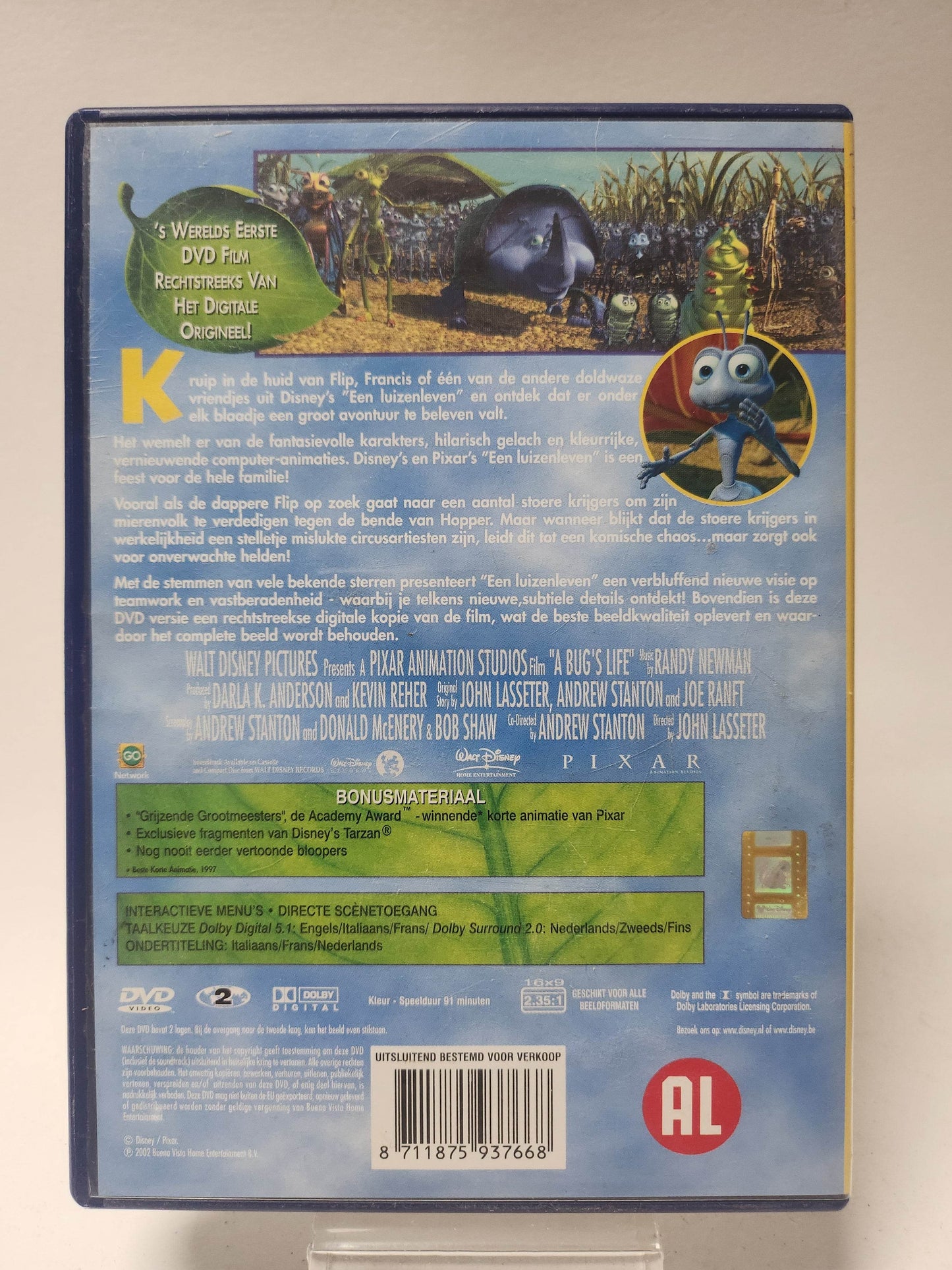 Disney Pixar een Luizenleven DVD Kids - Feniks Gameshop