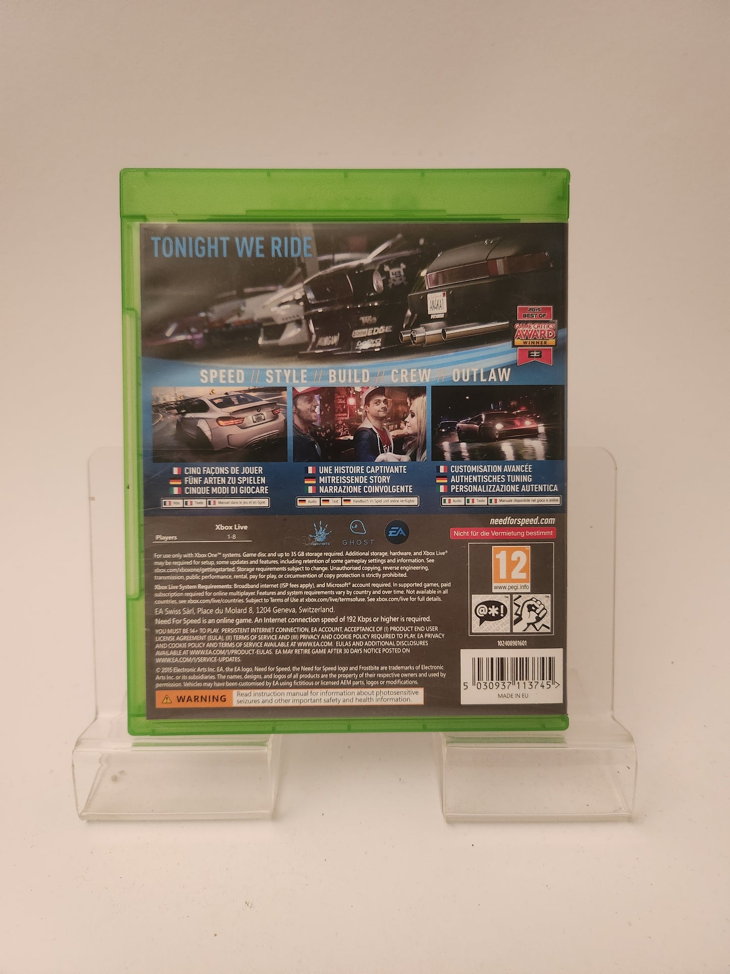 Need for Speed Xbox One