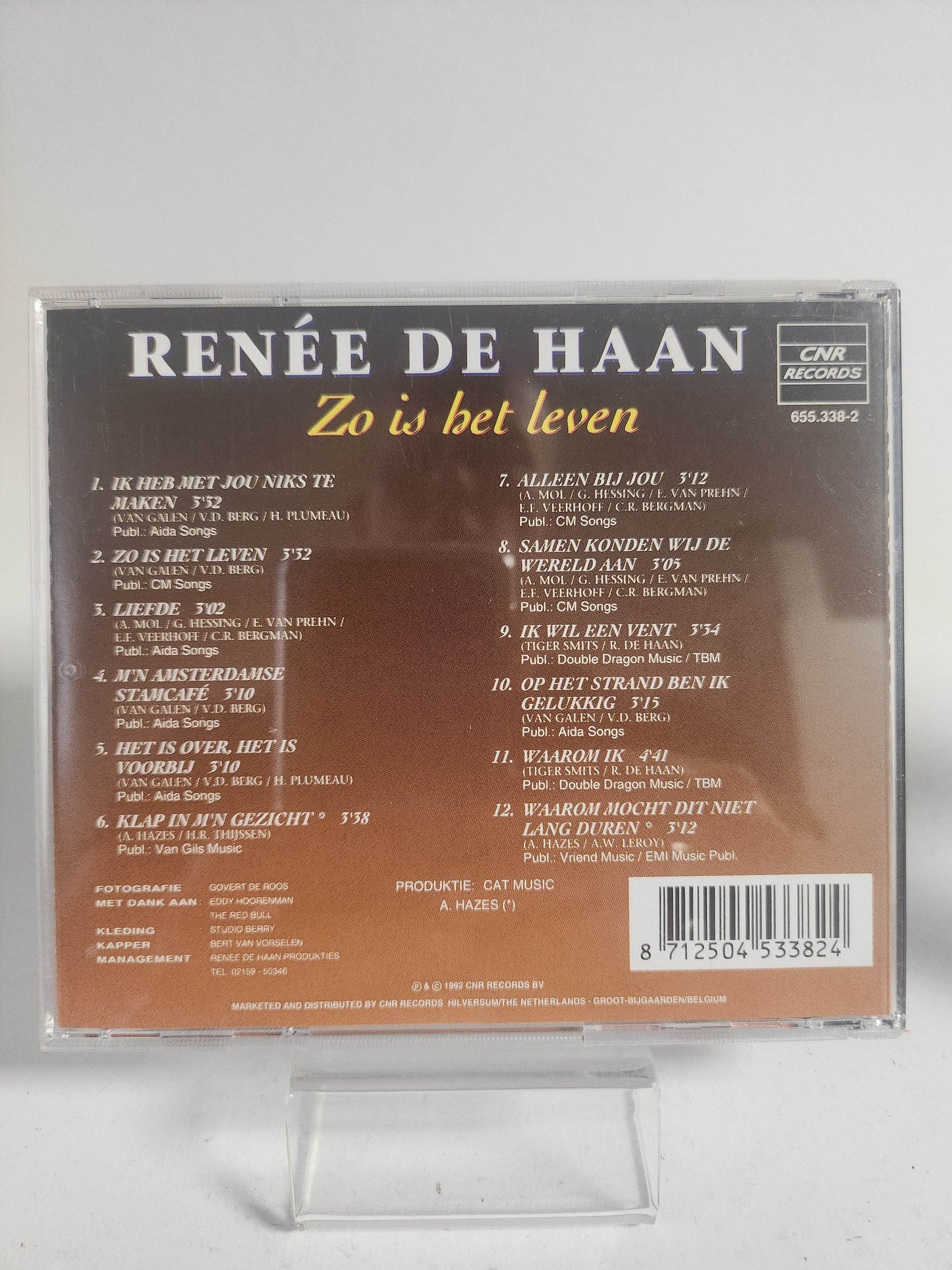 Renee de Haan: Zo is het Leven CD - Feniks Gameshop