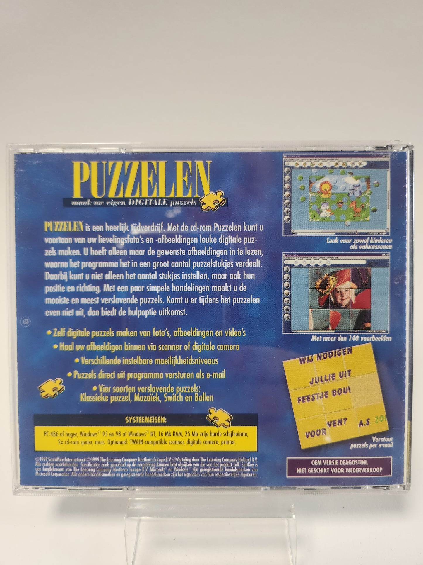 Puzzelen: Maak uw Eigen Digitale Puzzels PC