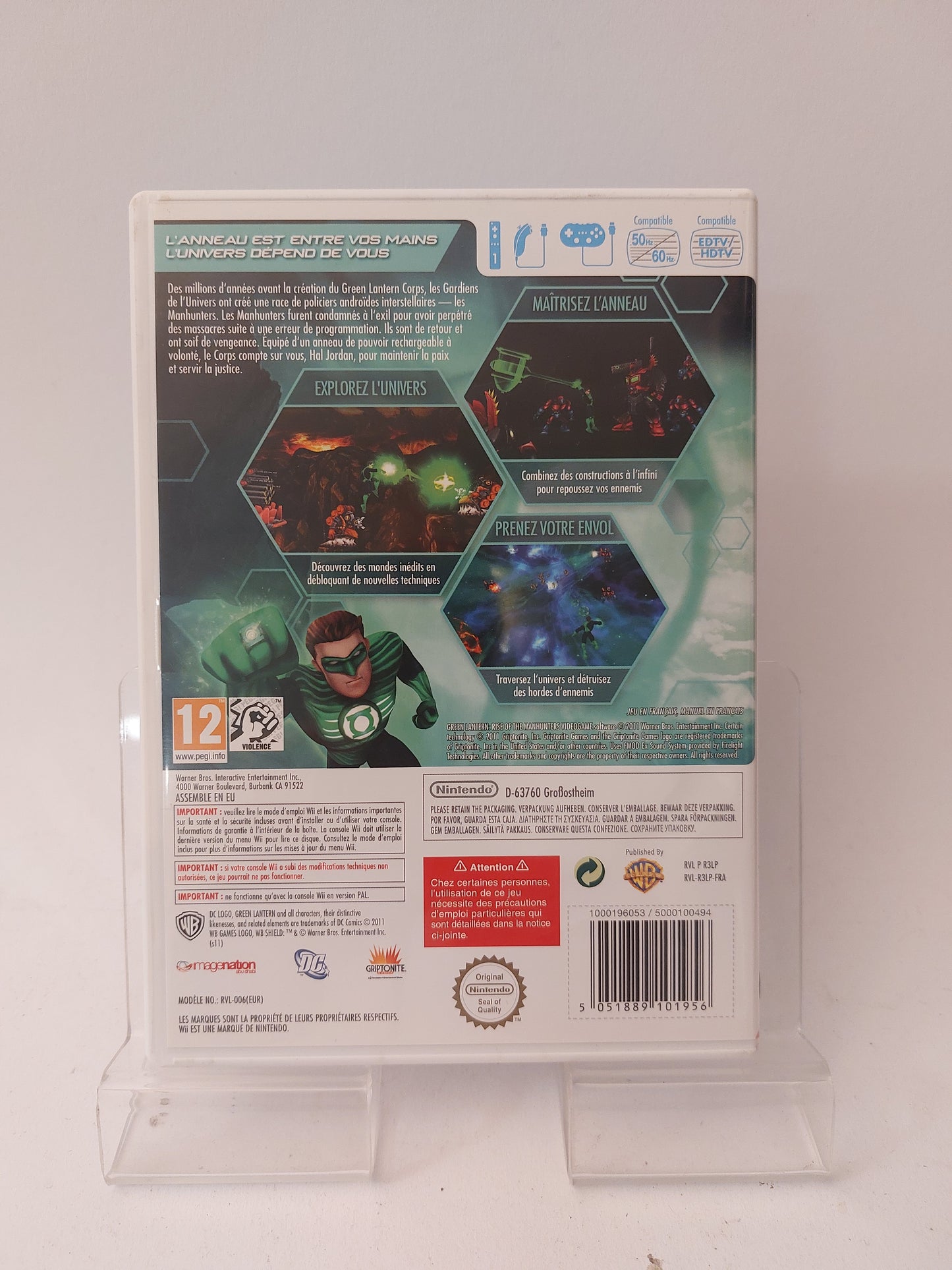 Green Lantern Nintendo Wii
