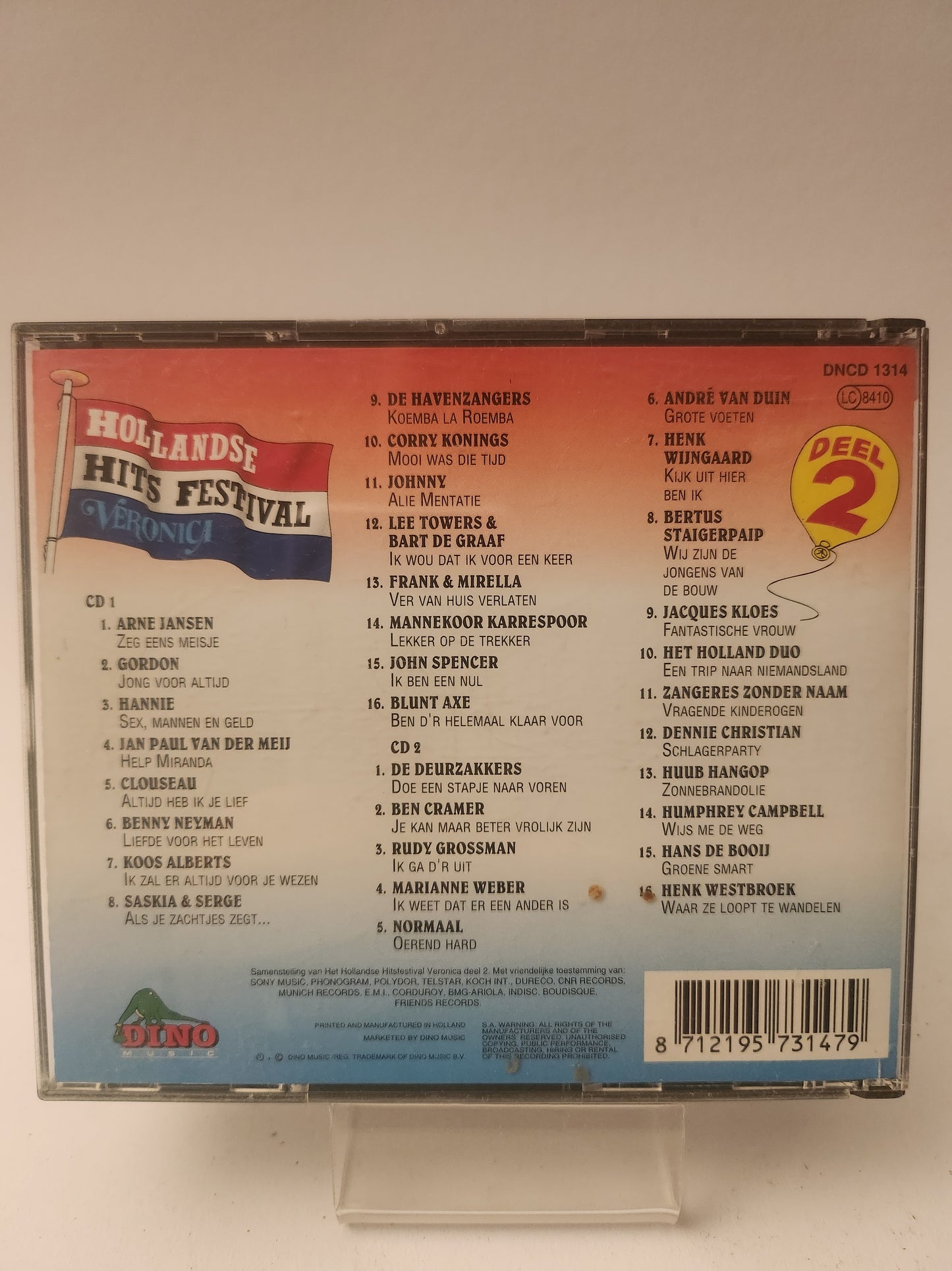Hollandse Hits Festival Veronica Deel 2 CD