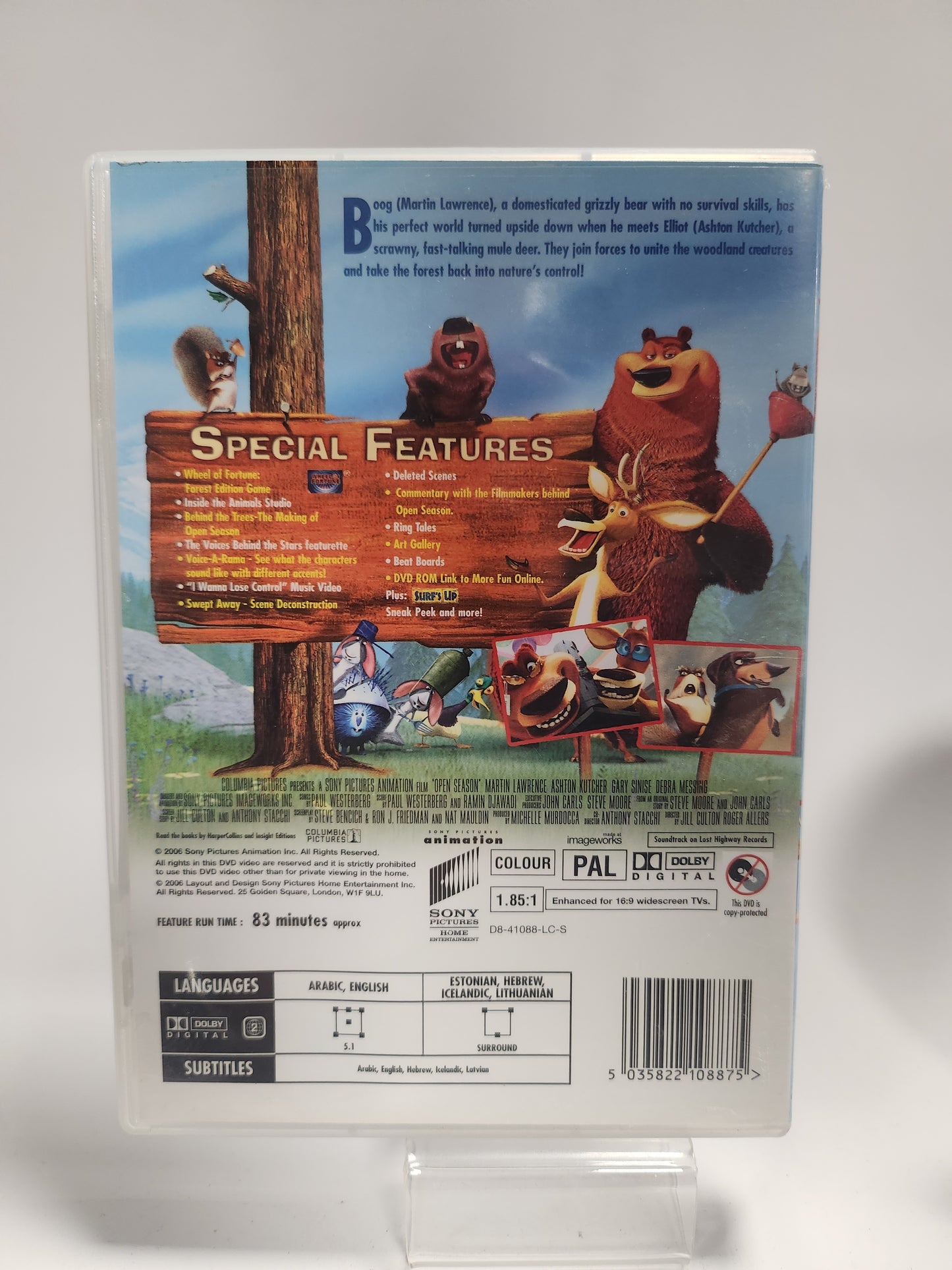 Open Season Dvd Kids