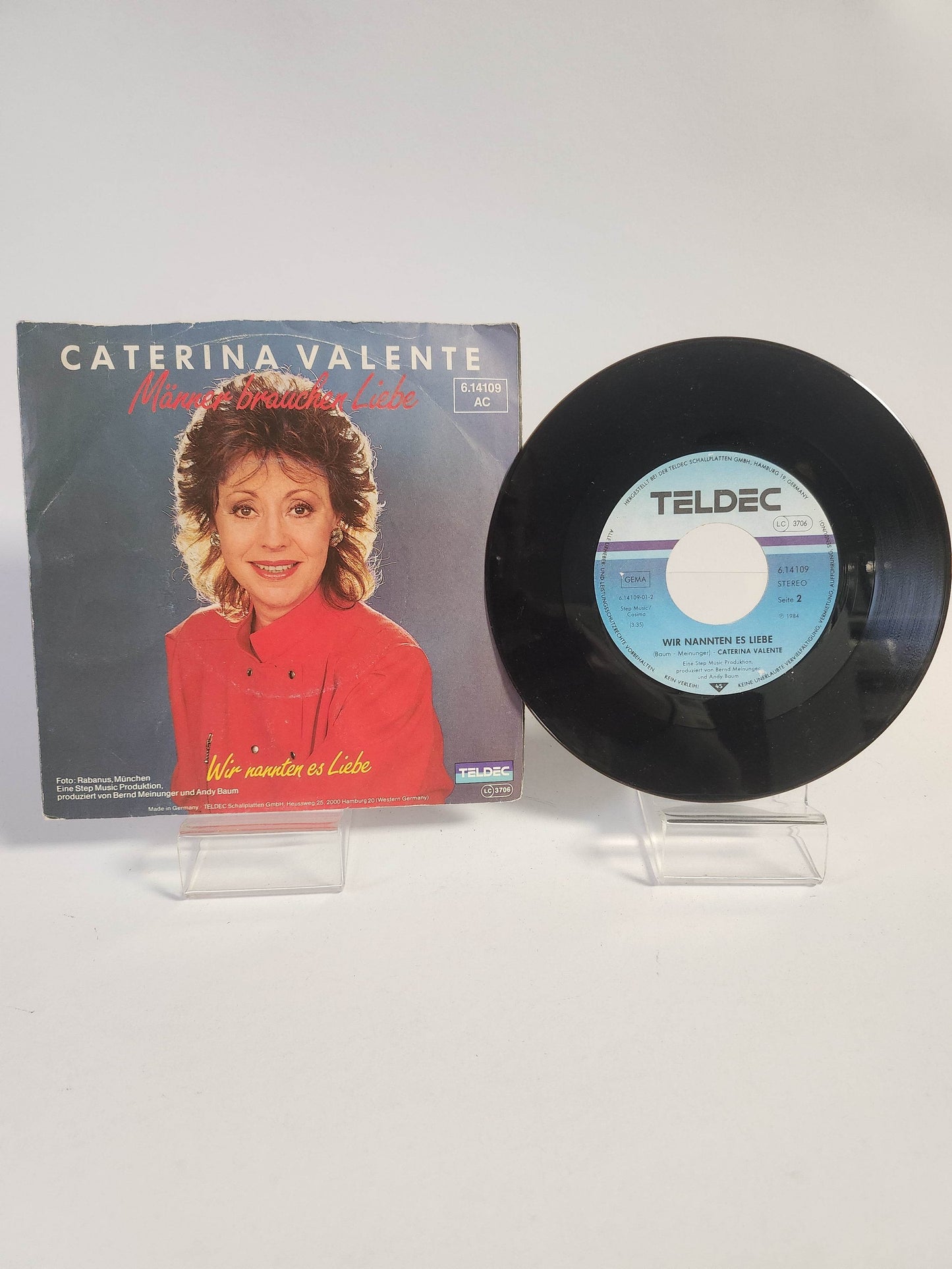 Caterina Valente: Männer brauchen Liebe Single Vinyl - Feniks Gameshop