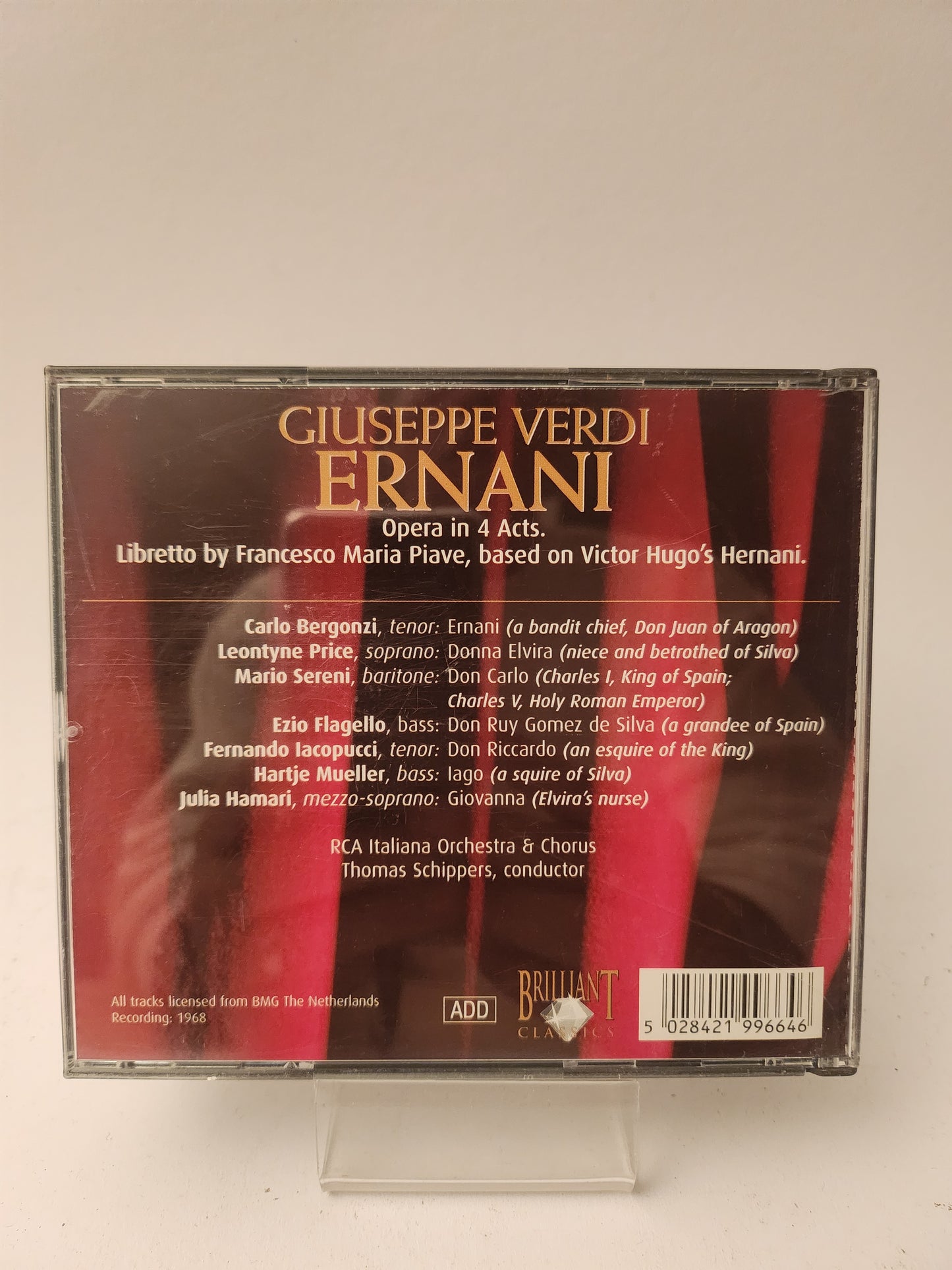 Giuseppe Verdi: Ernani CD