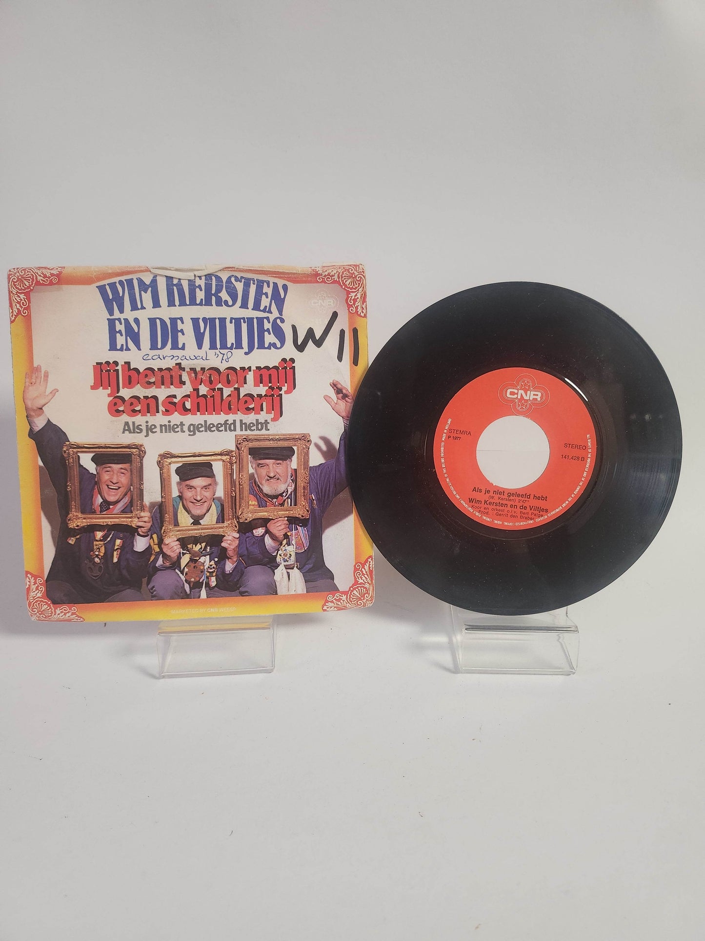 Wim Kersten en de Viltjes: Jij bent voor mij een Schilderij Single Vinyl - Feniks Gameshop