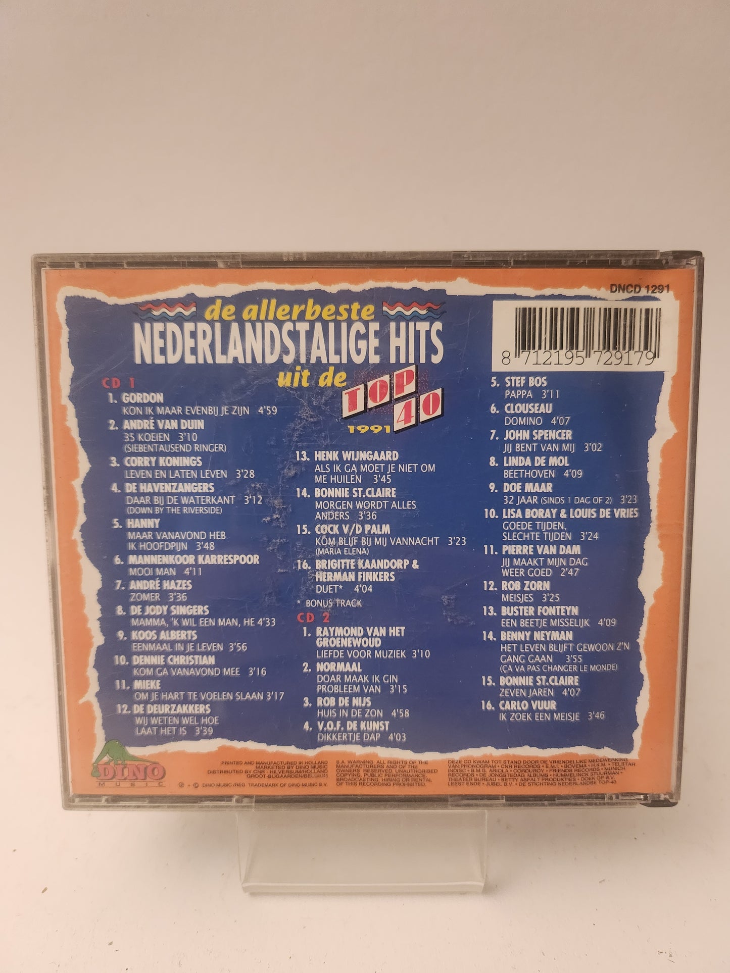 De Allerbeste Hits uit de Top 40 1991 CD