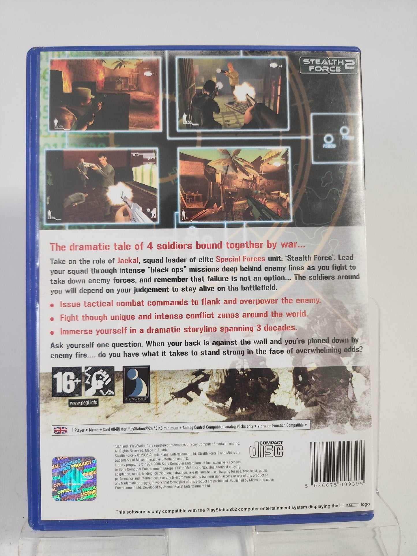 Stealth Force 2 Playstation 2 - Feniks Gameshop