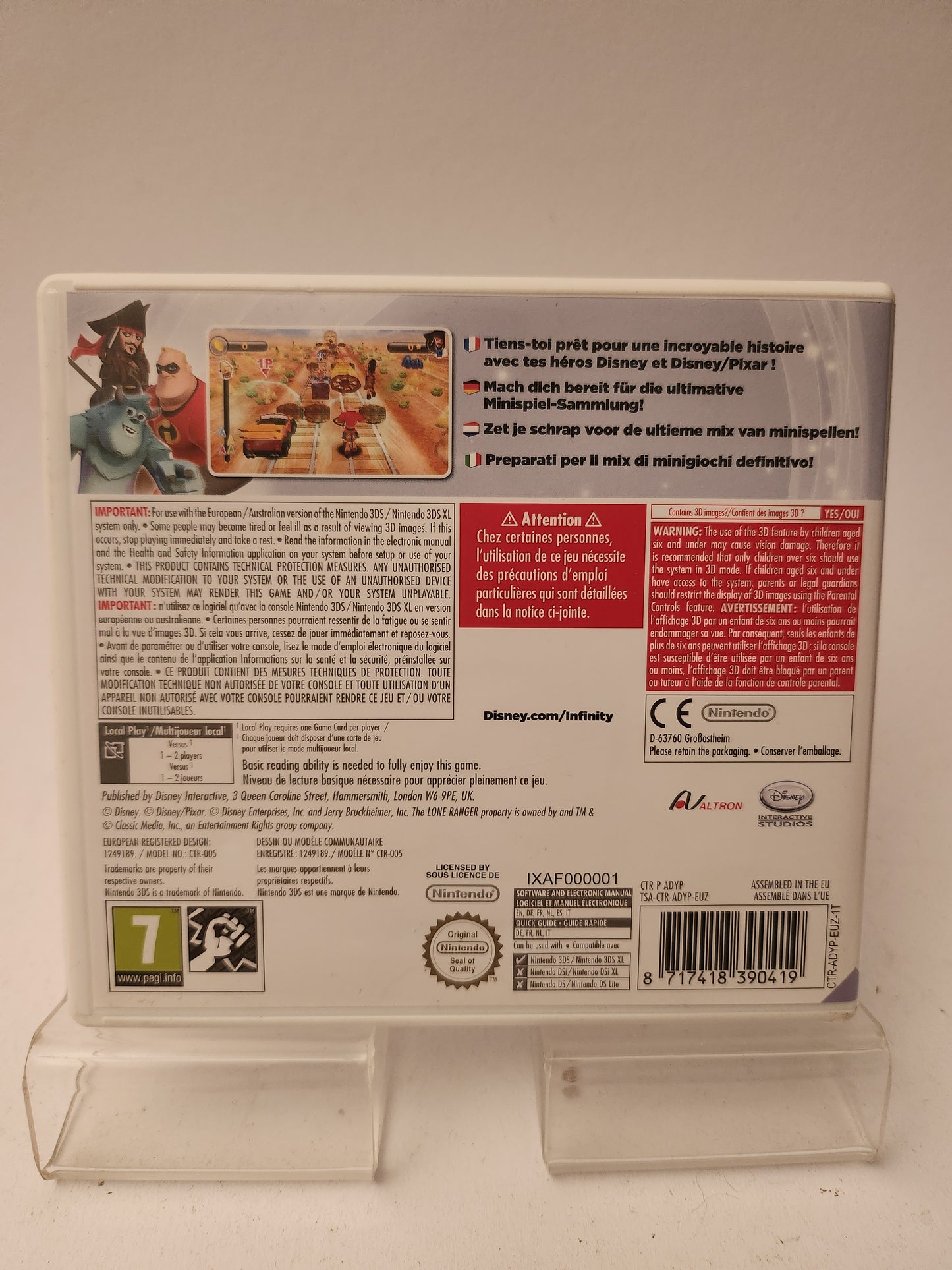 Disney Infinity 1.0 Nintendo 3DS