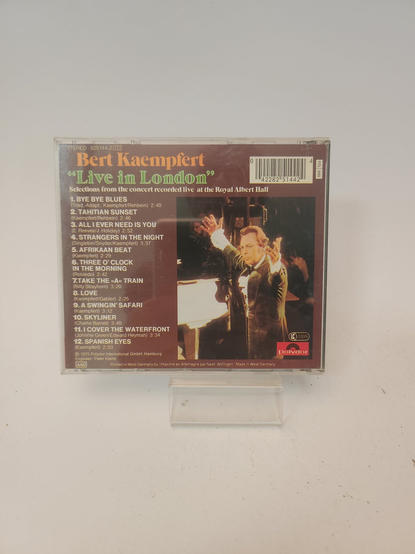 Bert Kaempfert: Live in London CD