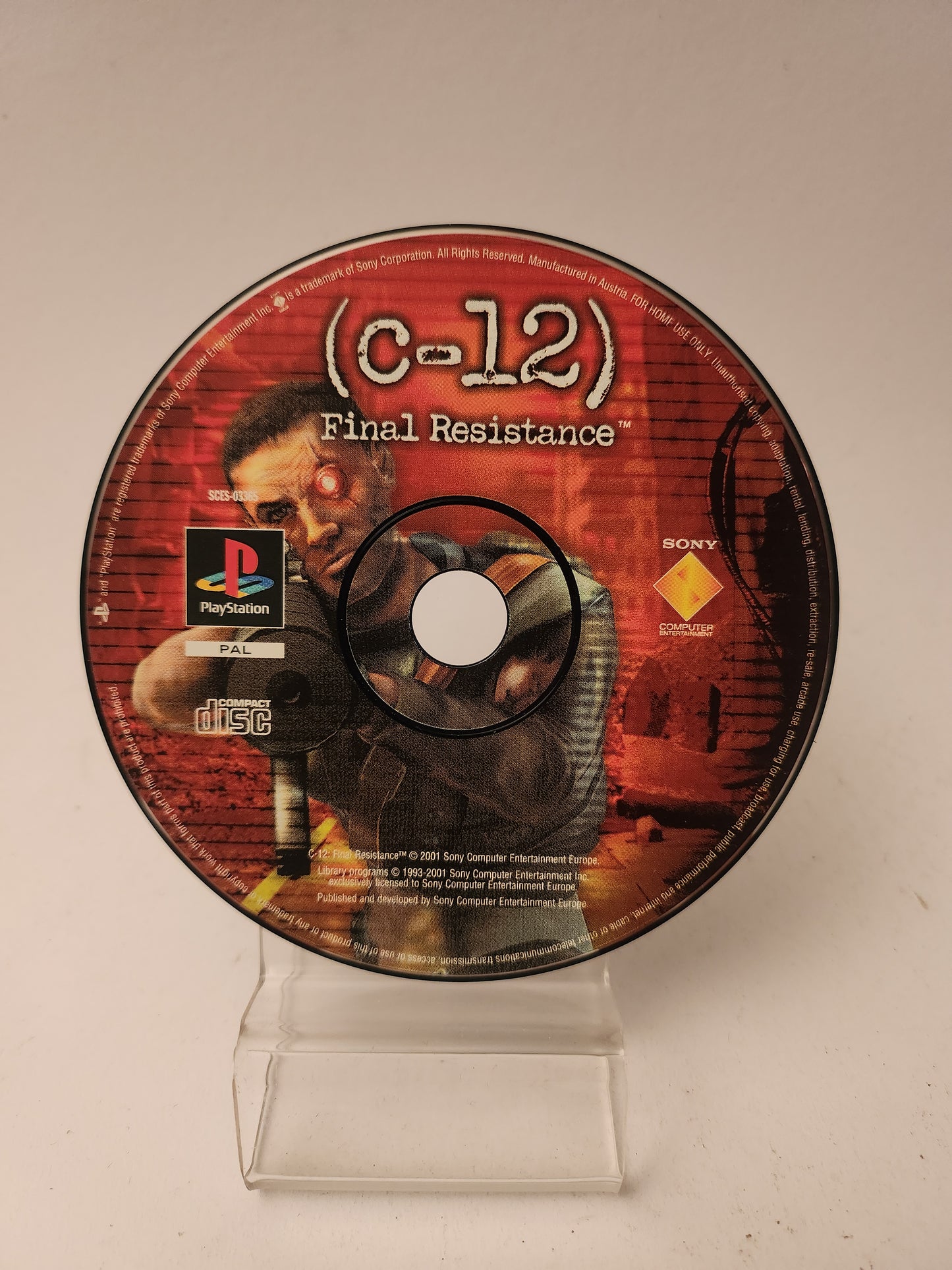 C-12 Final Resistance (Disc Only) PlayStation 1