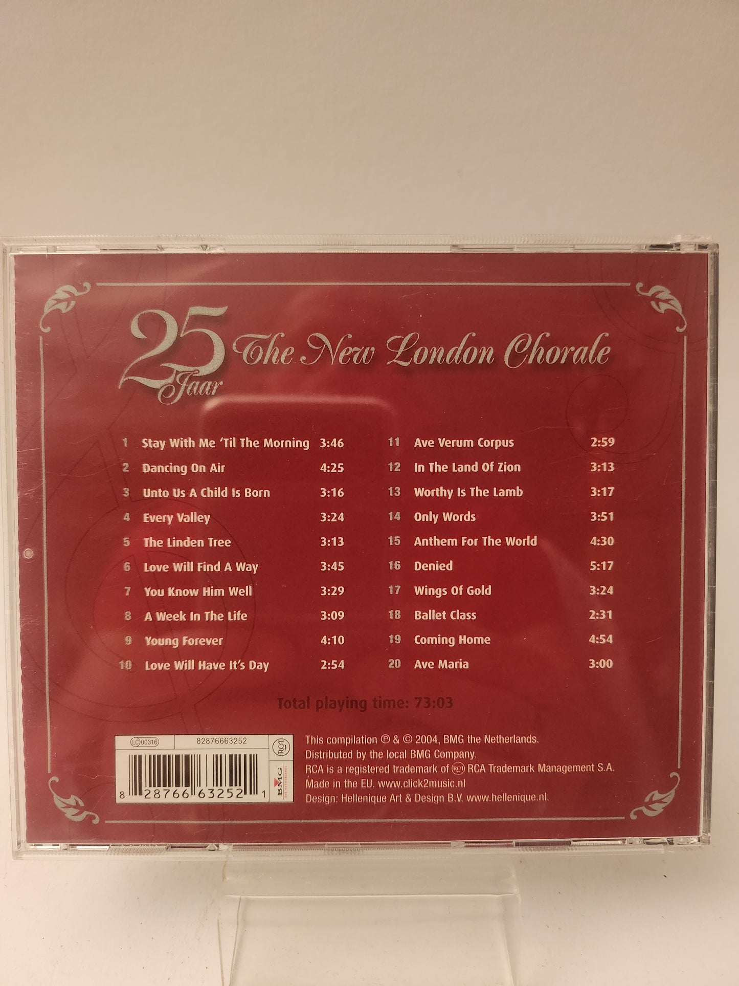25 Jaar the New London Chorale CD