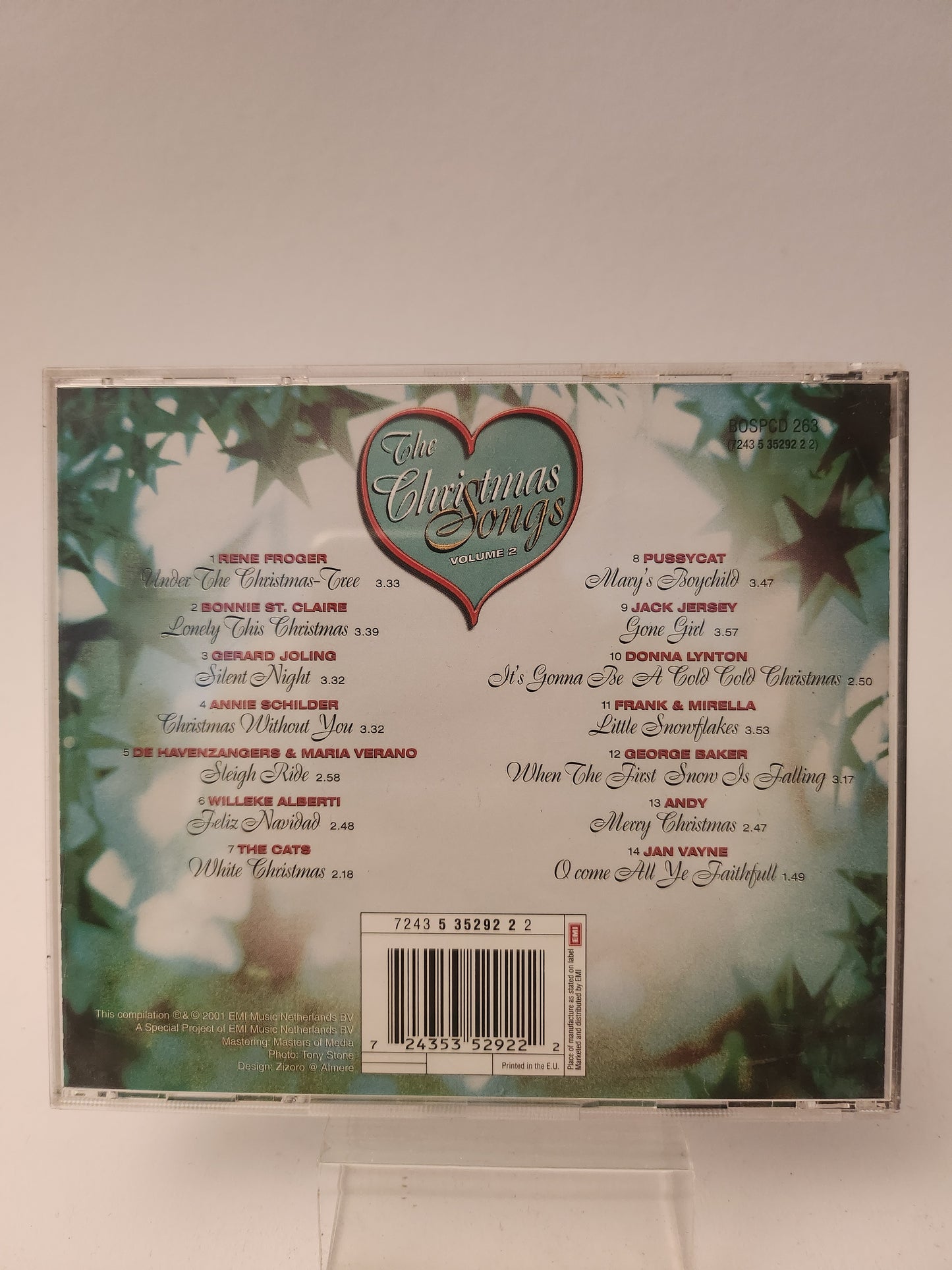Christmas Songs Volume 2 CD